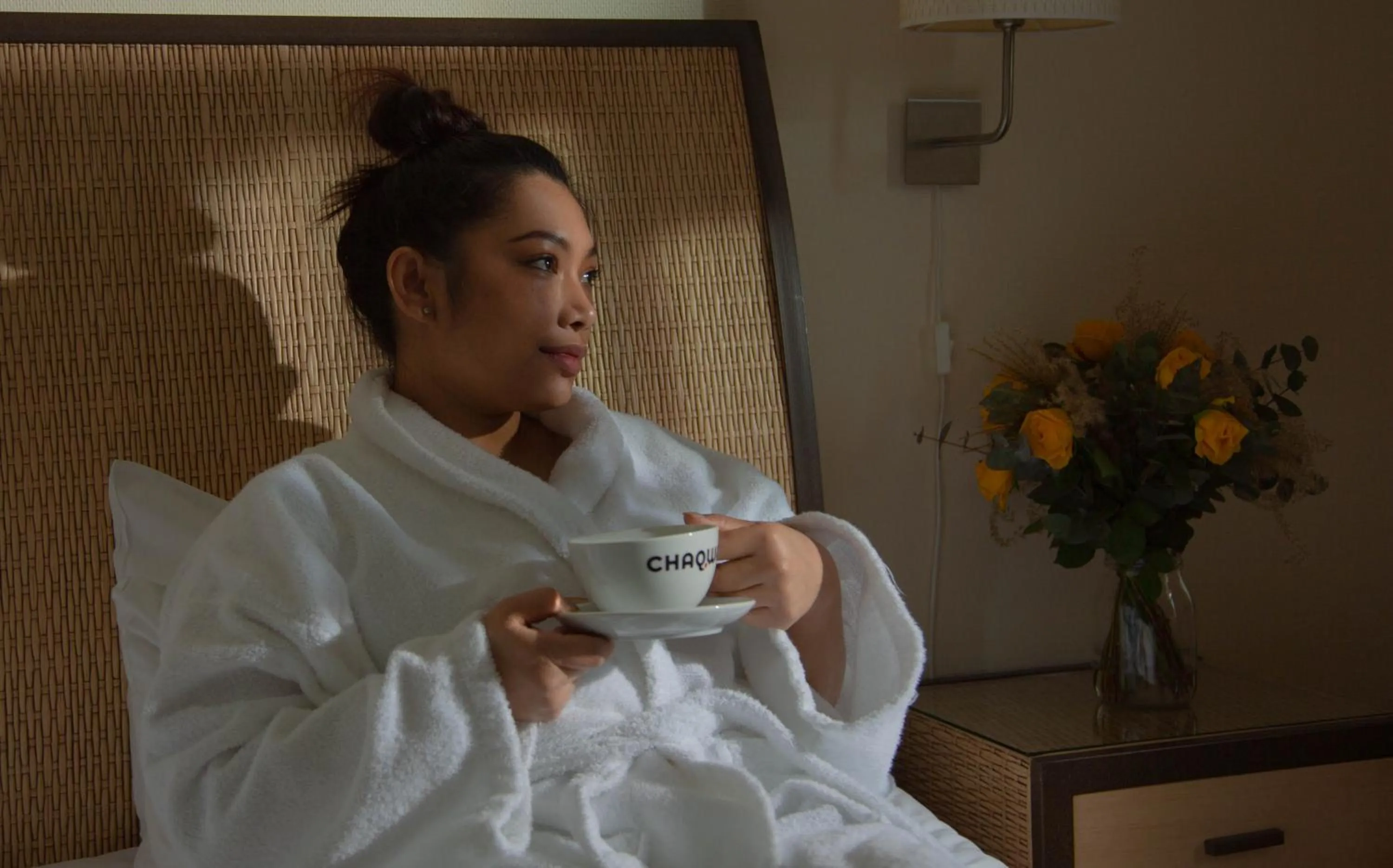 Bed in Farsund Fjordhotel