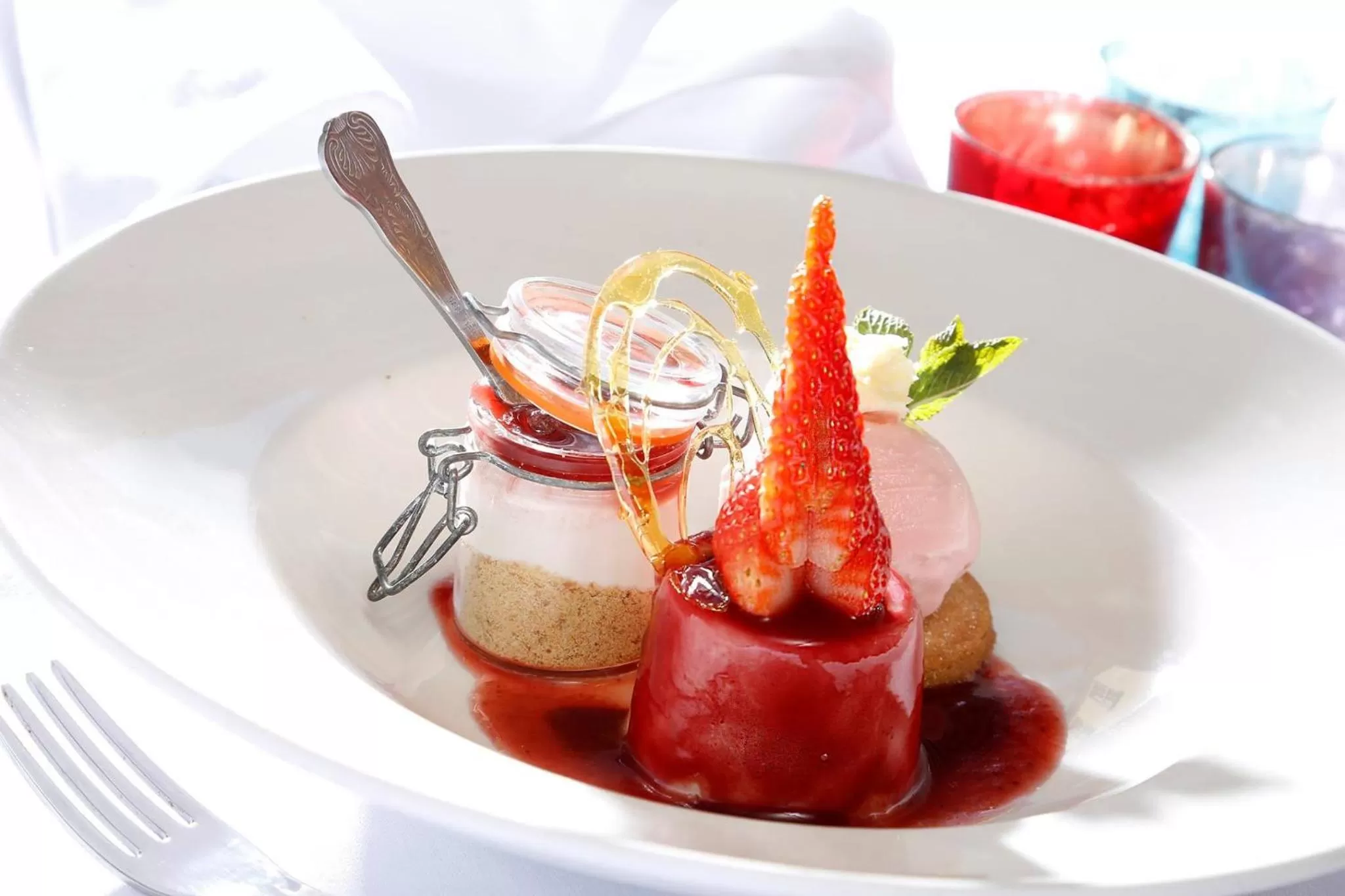 Food close-up in Lord Haldon Country Hotel, Sure Hotel Collection by Best Western