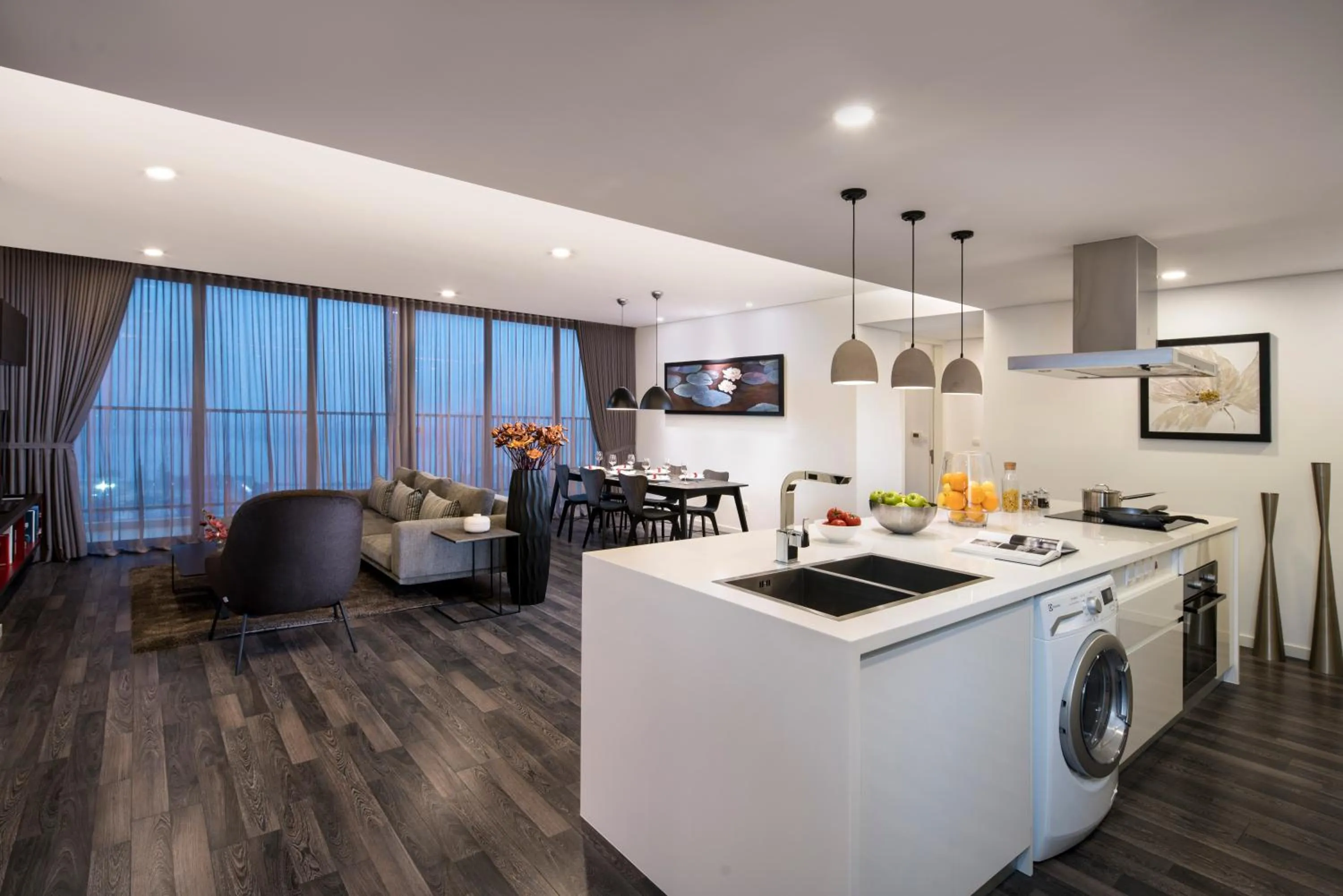 Kitchen or kitchenette in Somerset West Point Hanoi