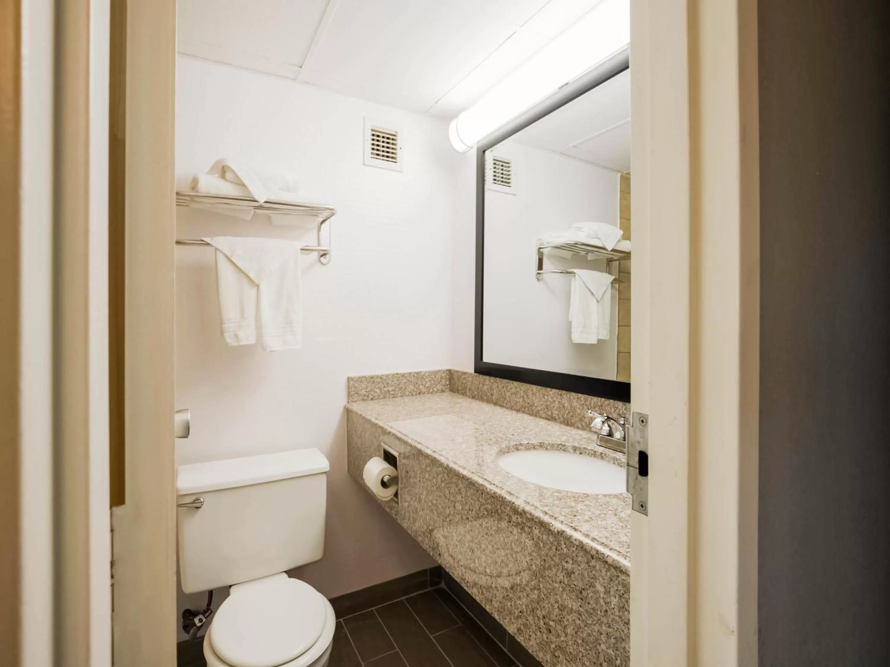 Bathroom in Days Inn by Wyndham Conneaut