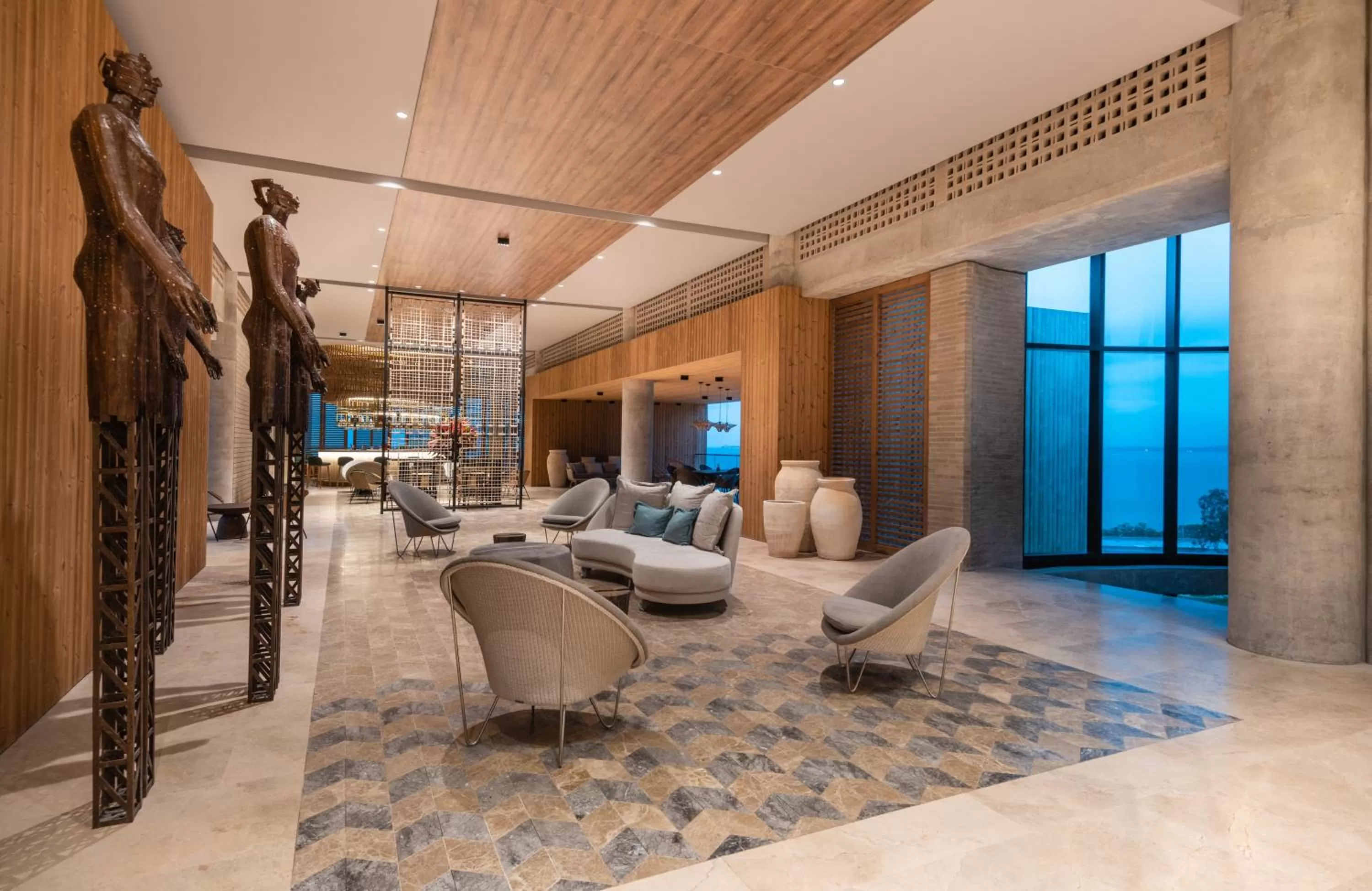 Lobby or reception in Sofitel Barú Cartagena