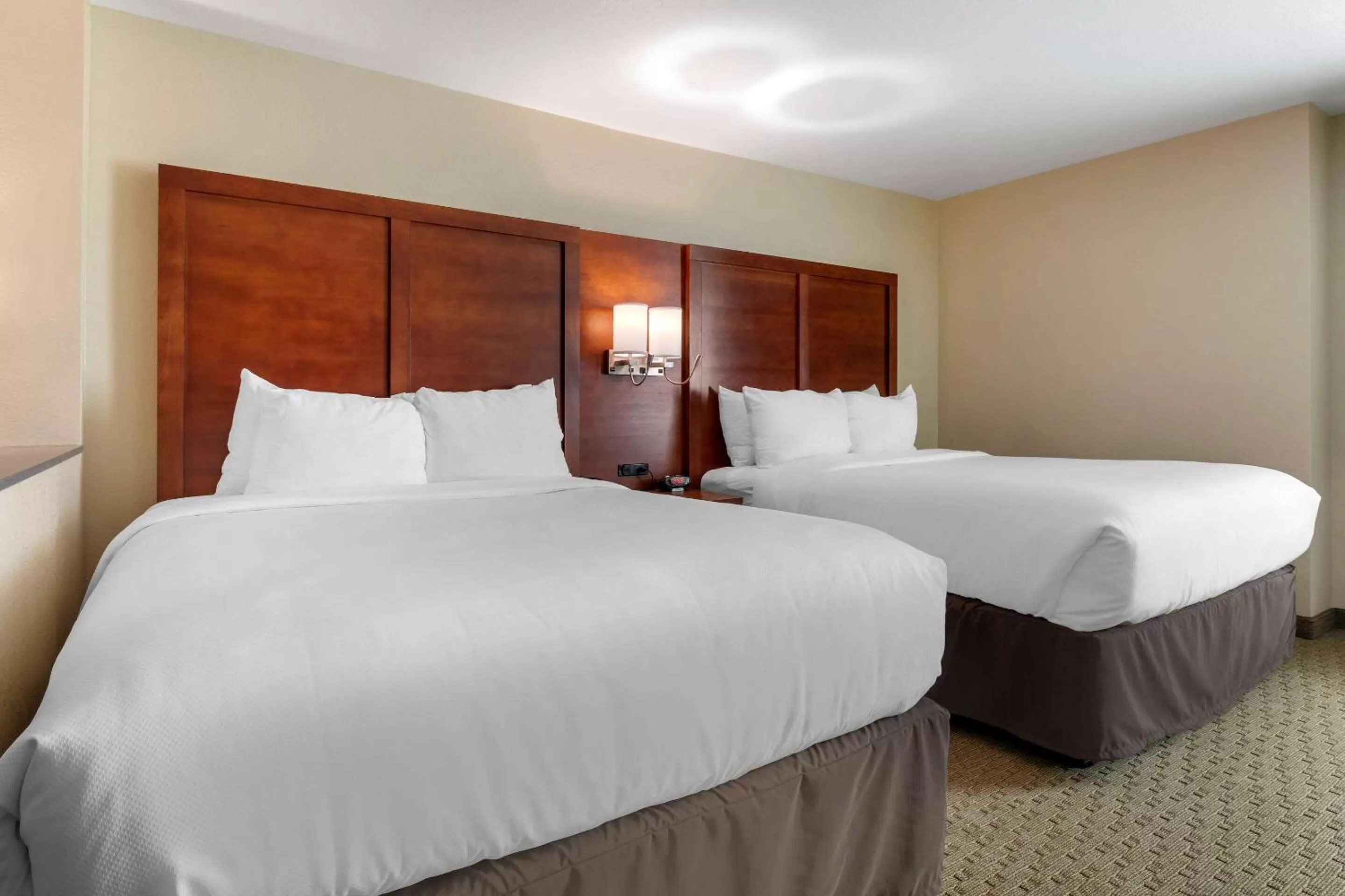 Standard Queen Room with Two Queen Beds - Non Smoking  in Comfort Inn & Suites