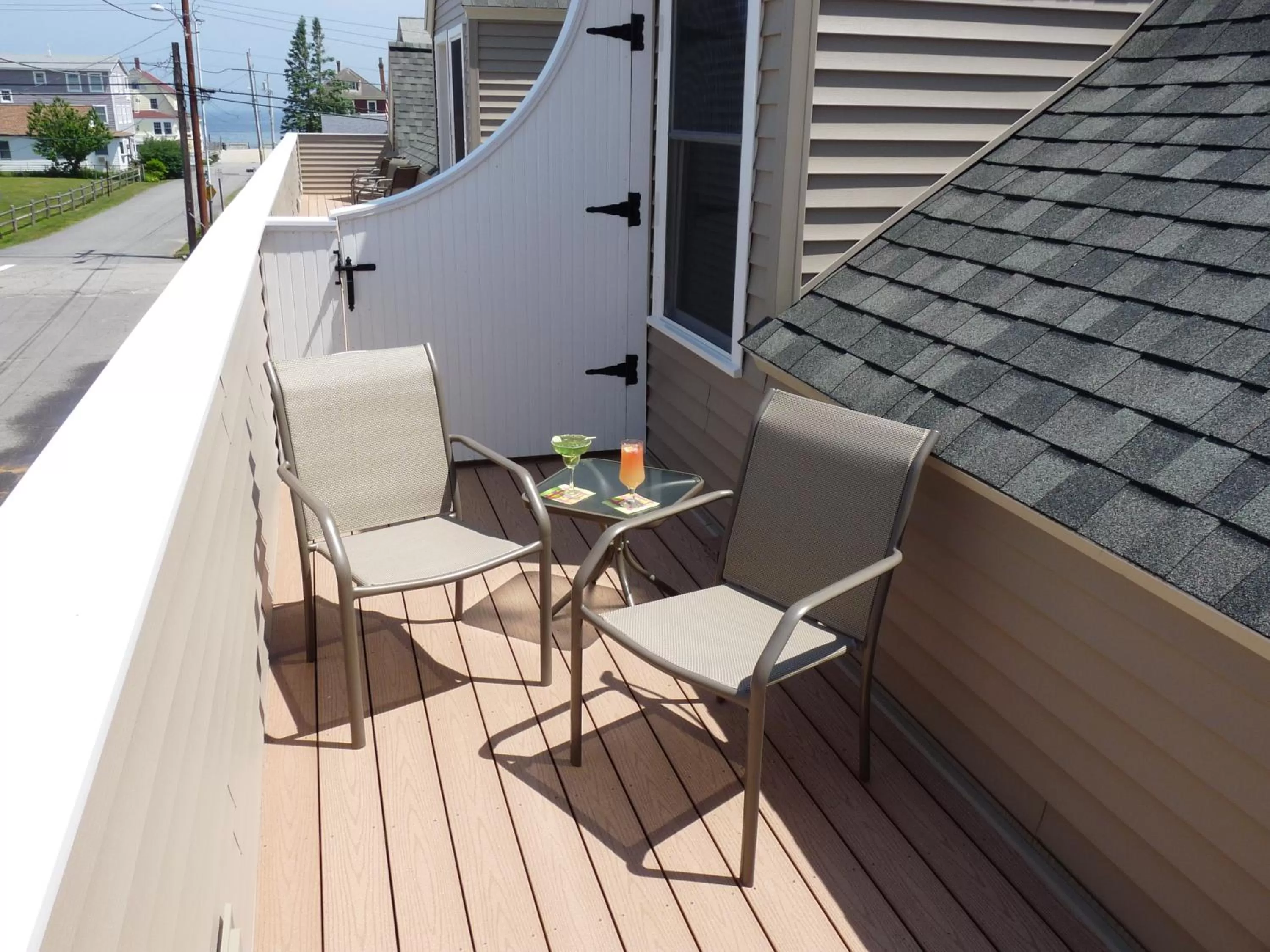 Balcony/Terrace in Haven By The Sea B&B