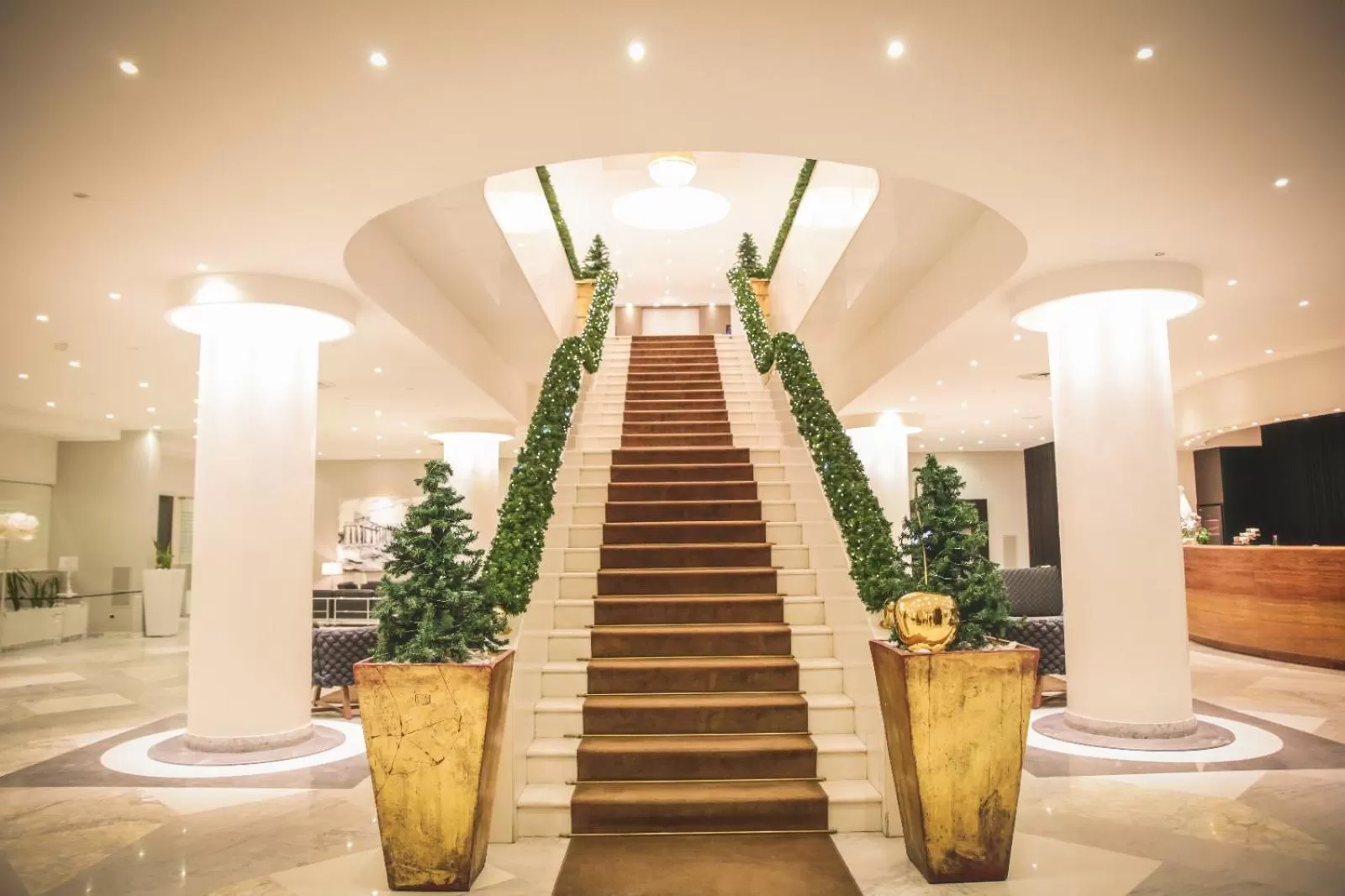 Lobby or reception in Mec Paestum Hotel