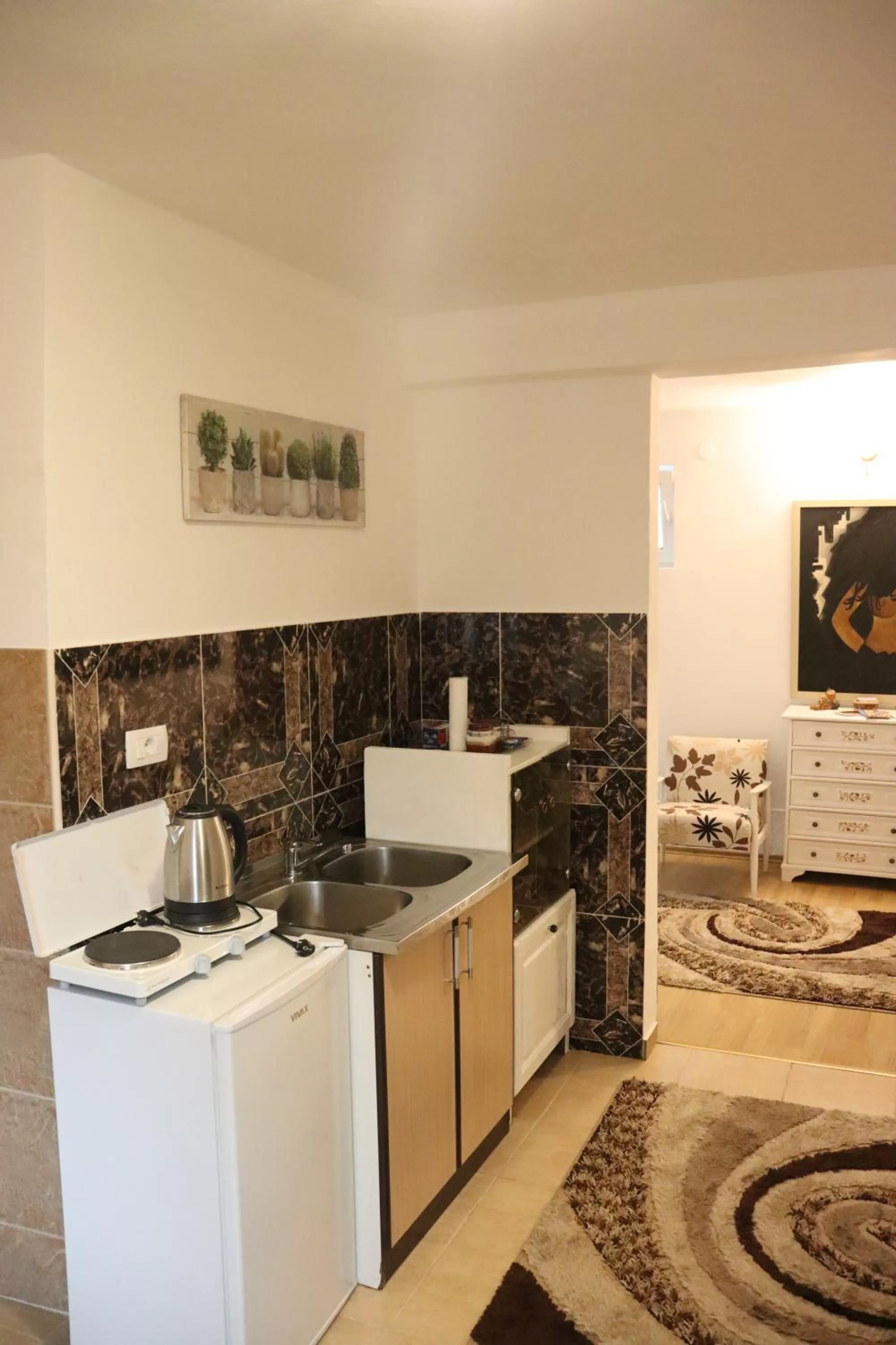 Kitchen/Kitchenette in Frile Apartments