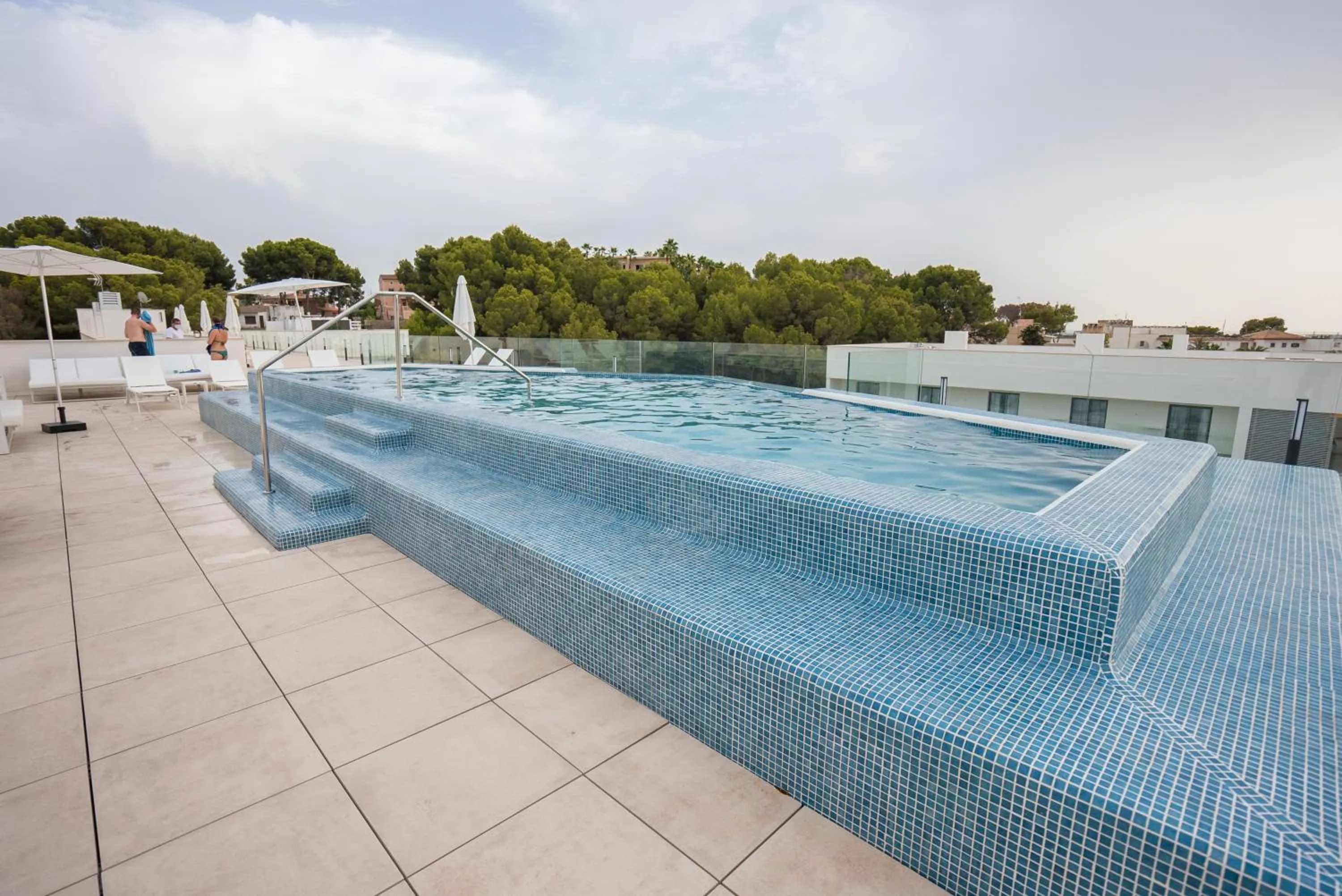 Swimming pool in Hotel Morlans Suites - Adults Only