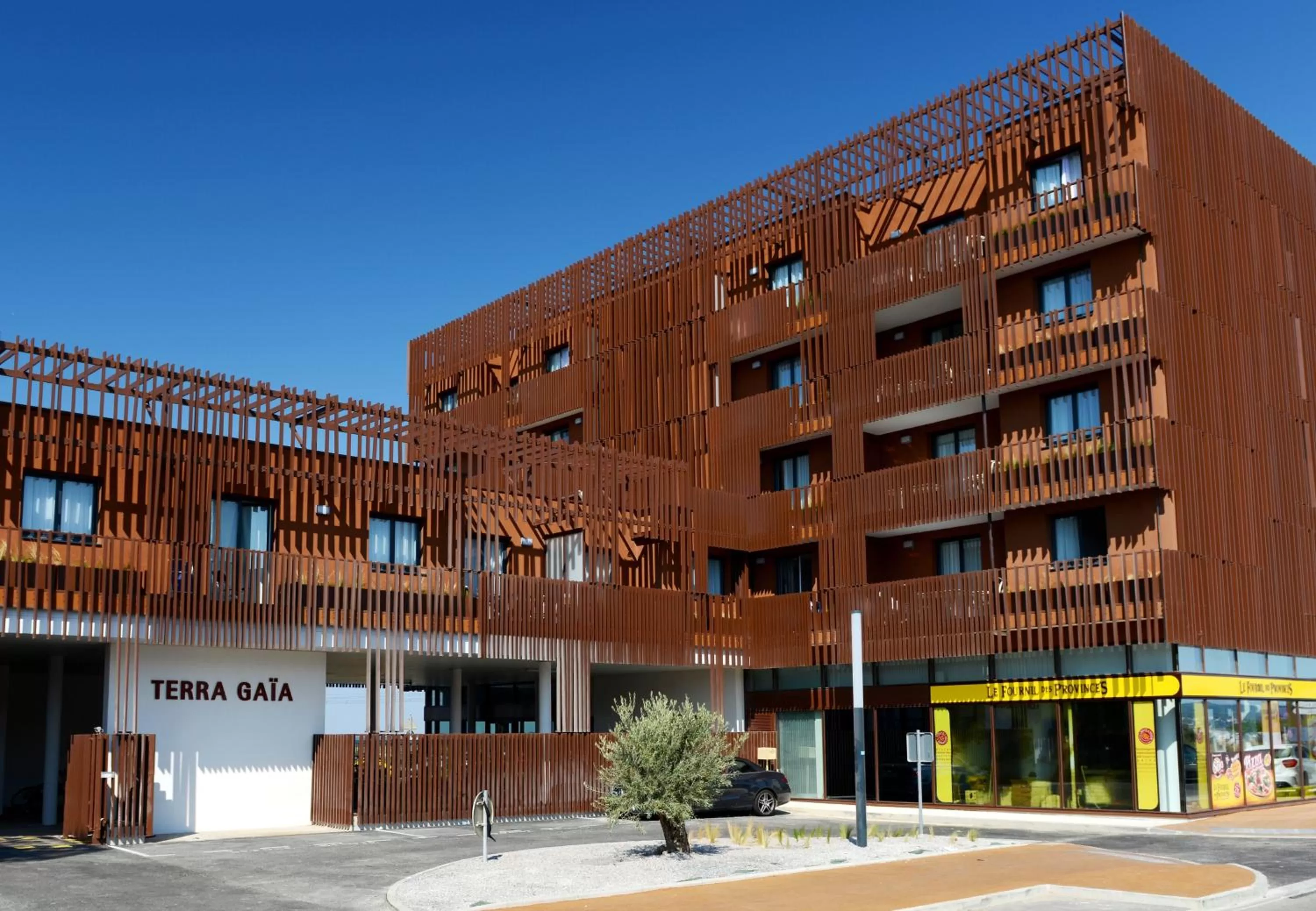 Facade/entrance in Résidence Odalys Terra Gaia