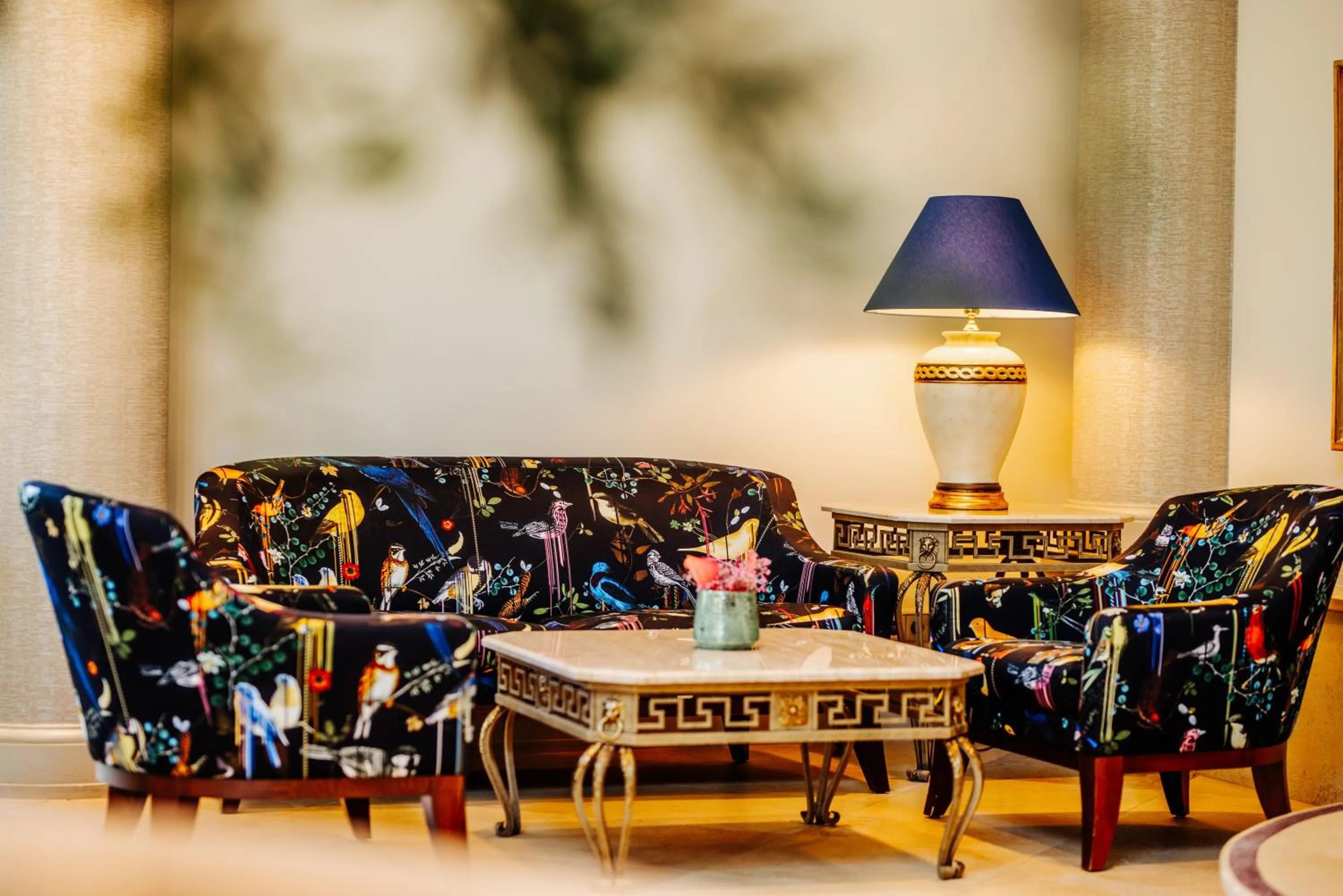 Lobby or reception in Hotel Schloss Seefels