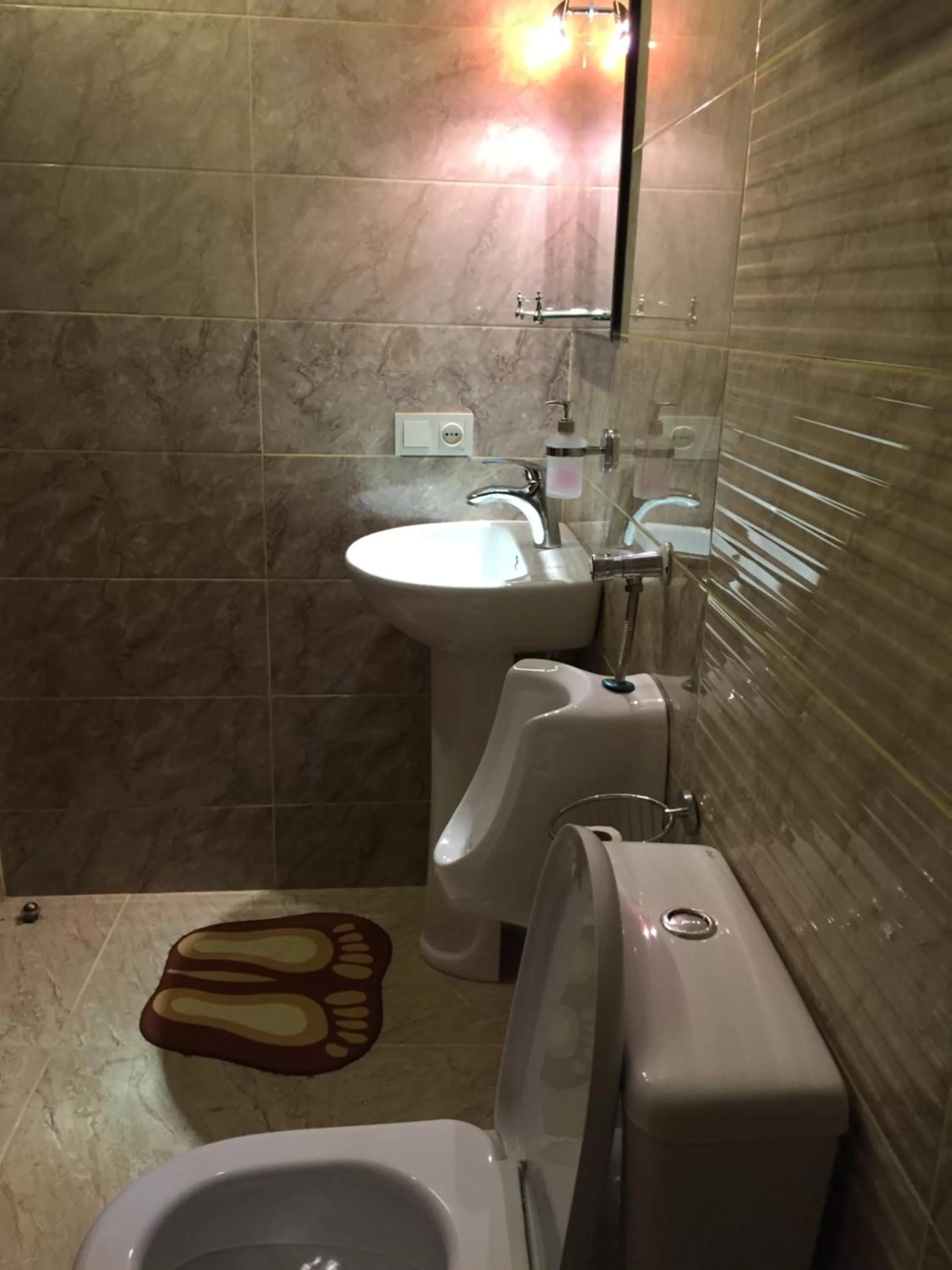 Toilet, Bathroom in Hotel Formula-1