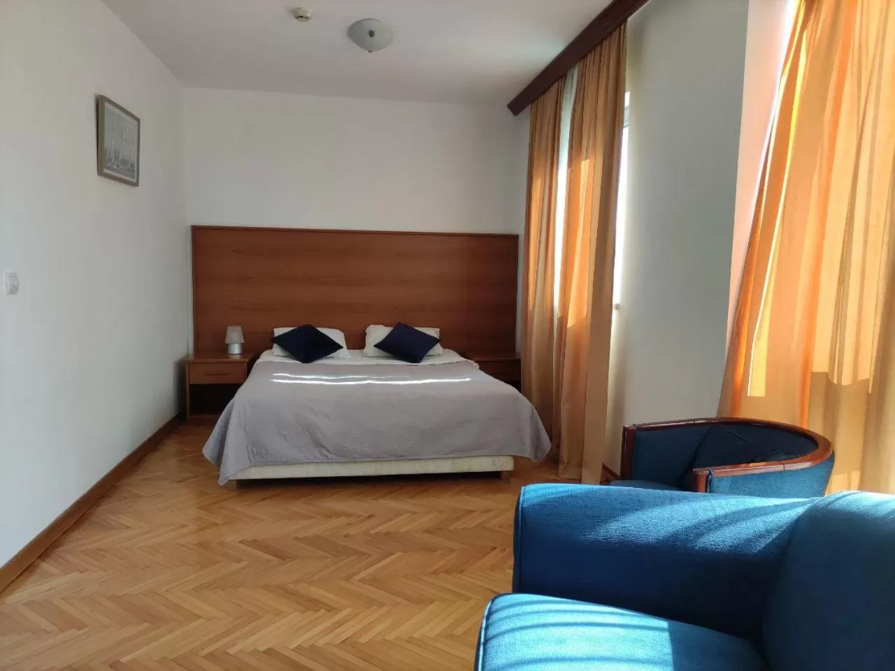 Bed in Hotel Ambasador