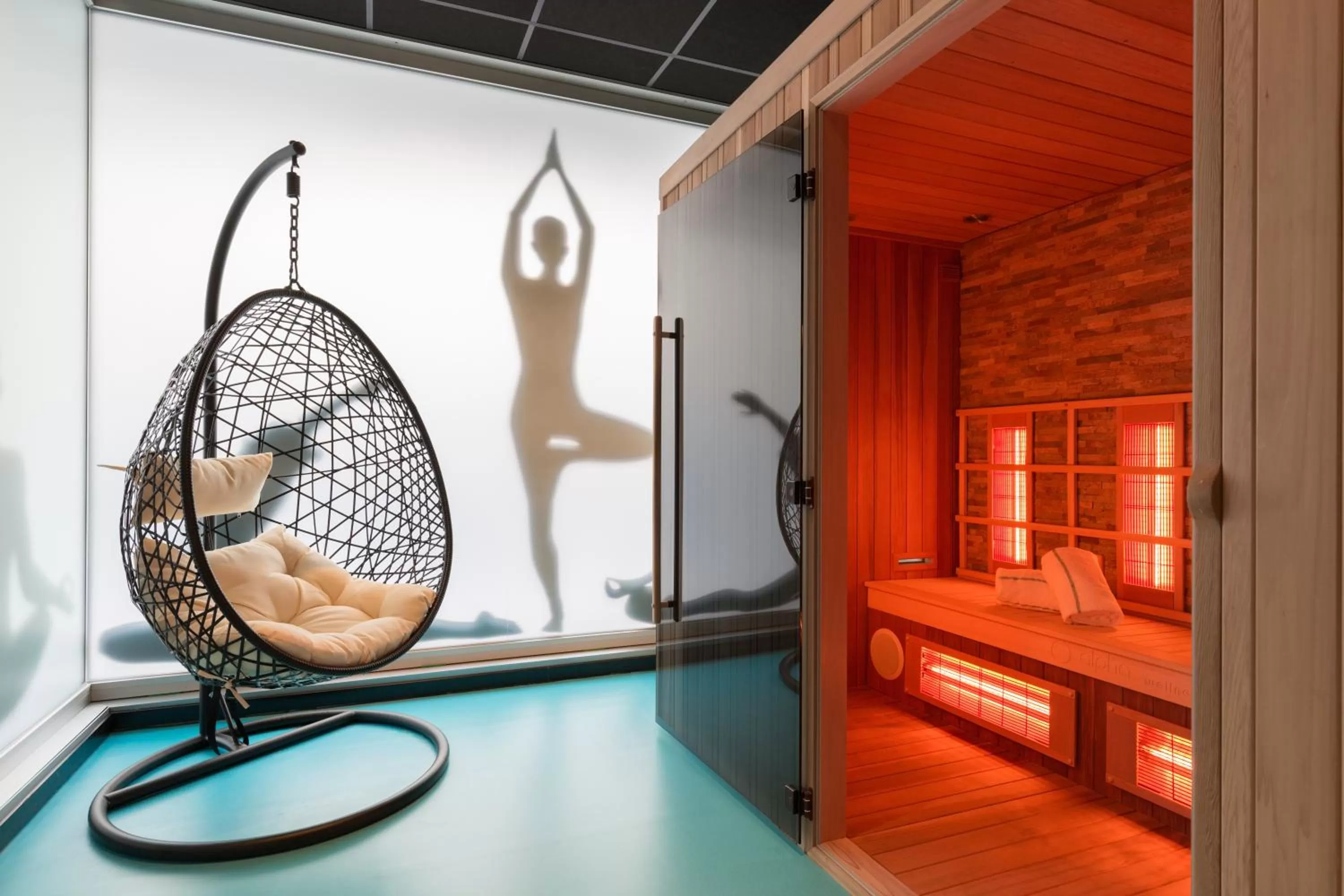 Sauna in Thon Hotel Bristol Stephanie