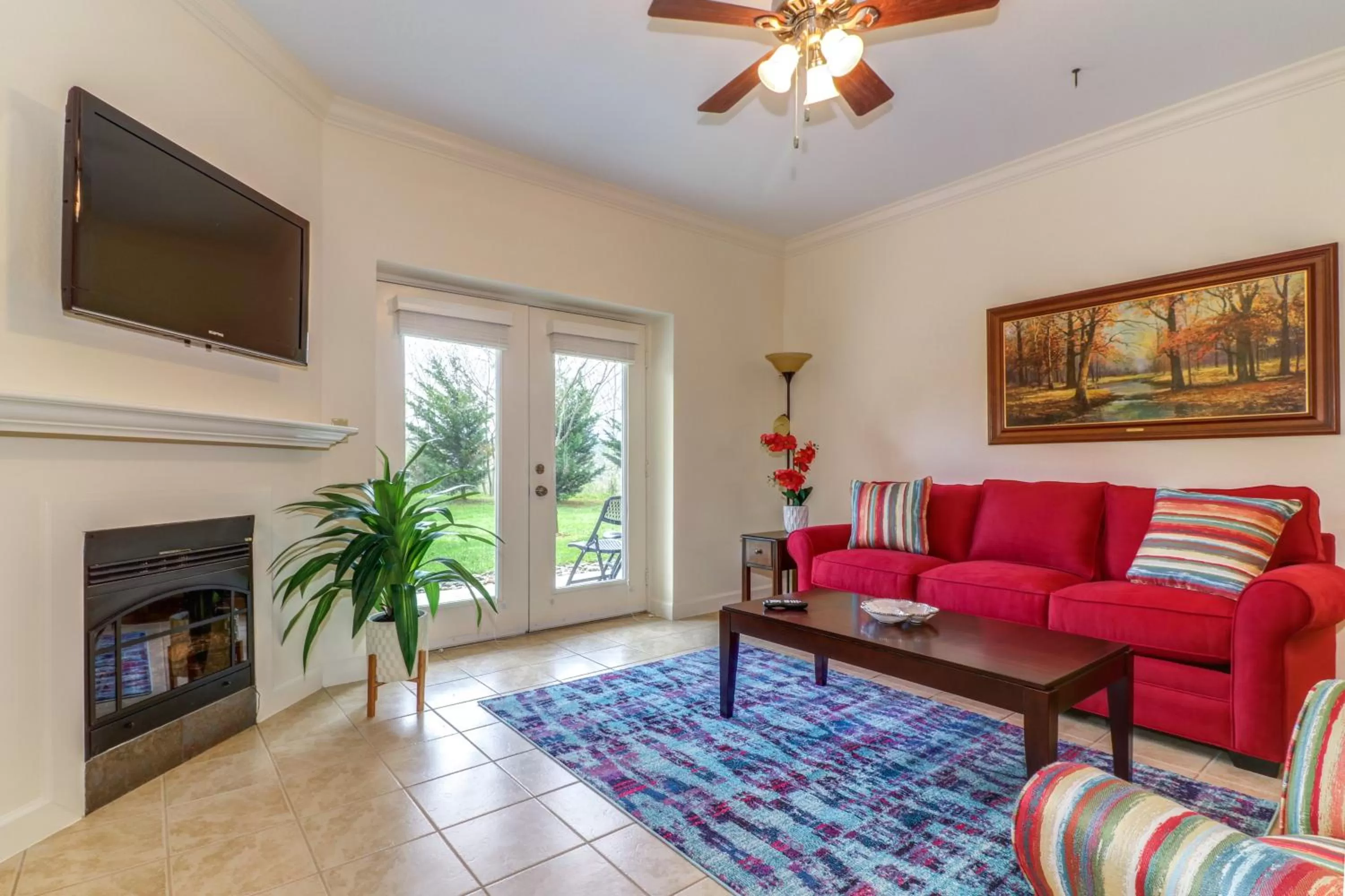 Seating Area in Sandy's Sanctuary