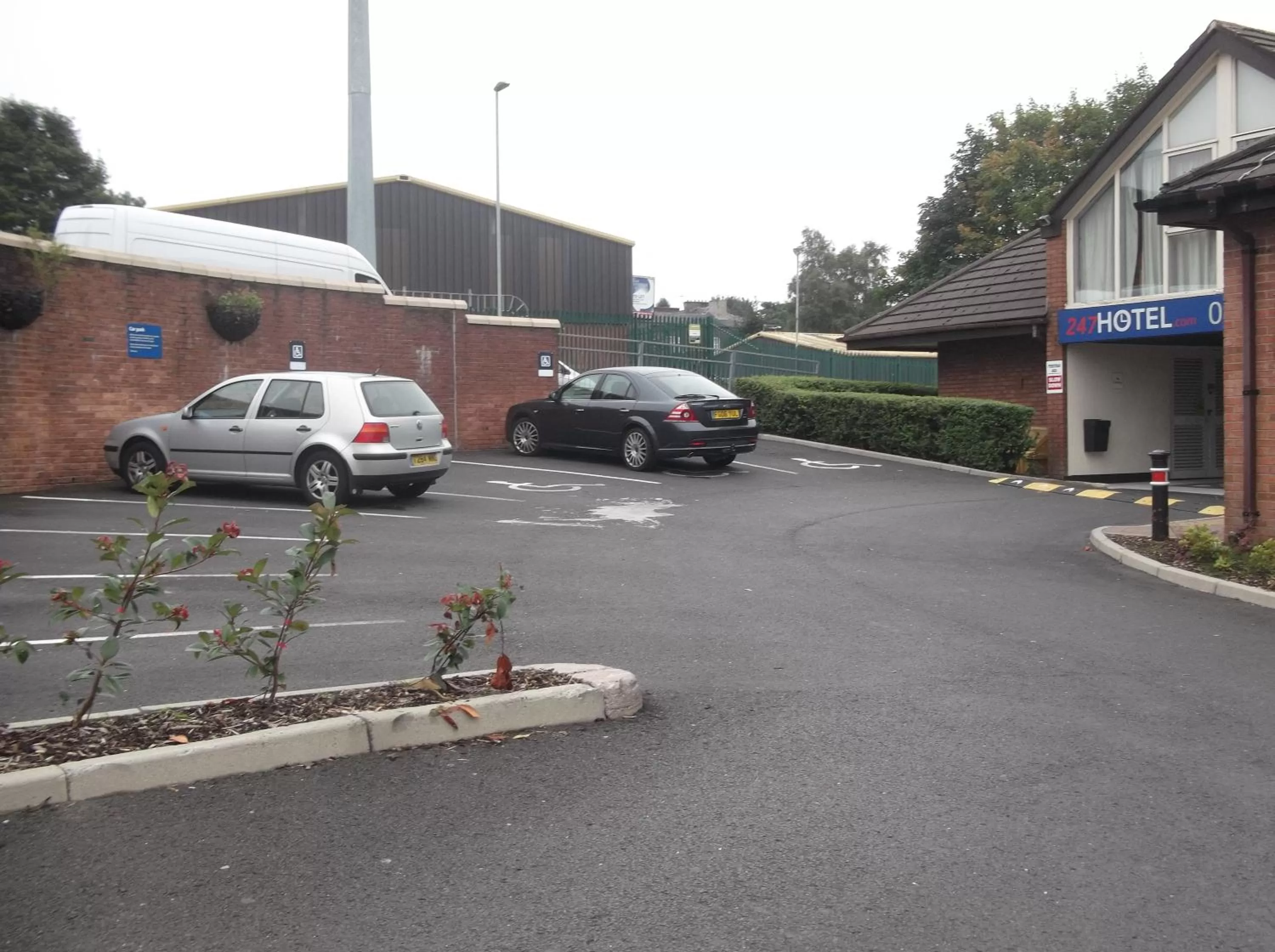 Facade/entrance in 247Hotel