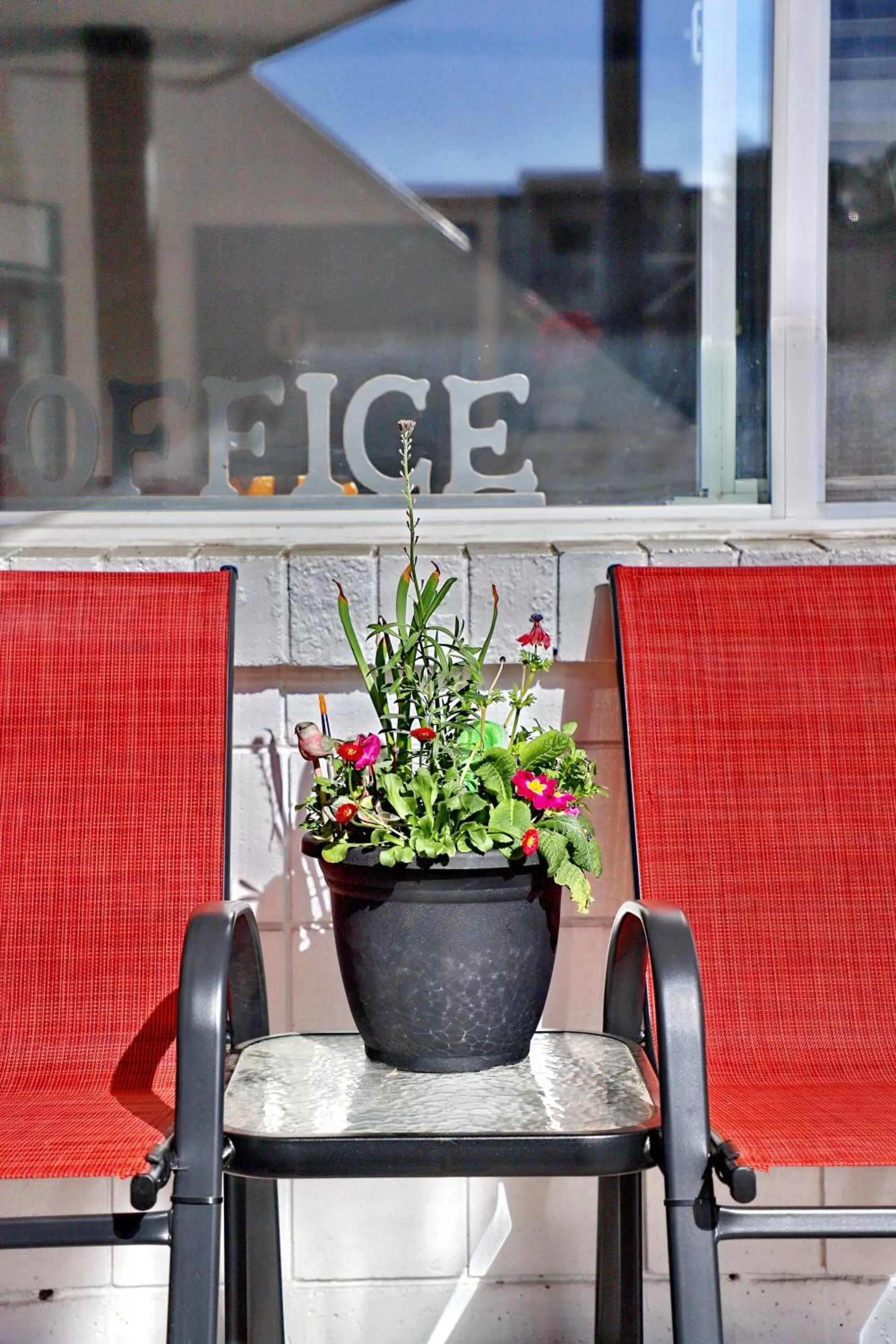 Off site in Duncan Motel