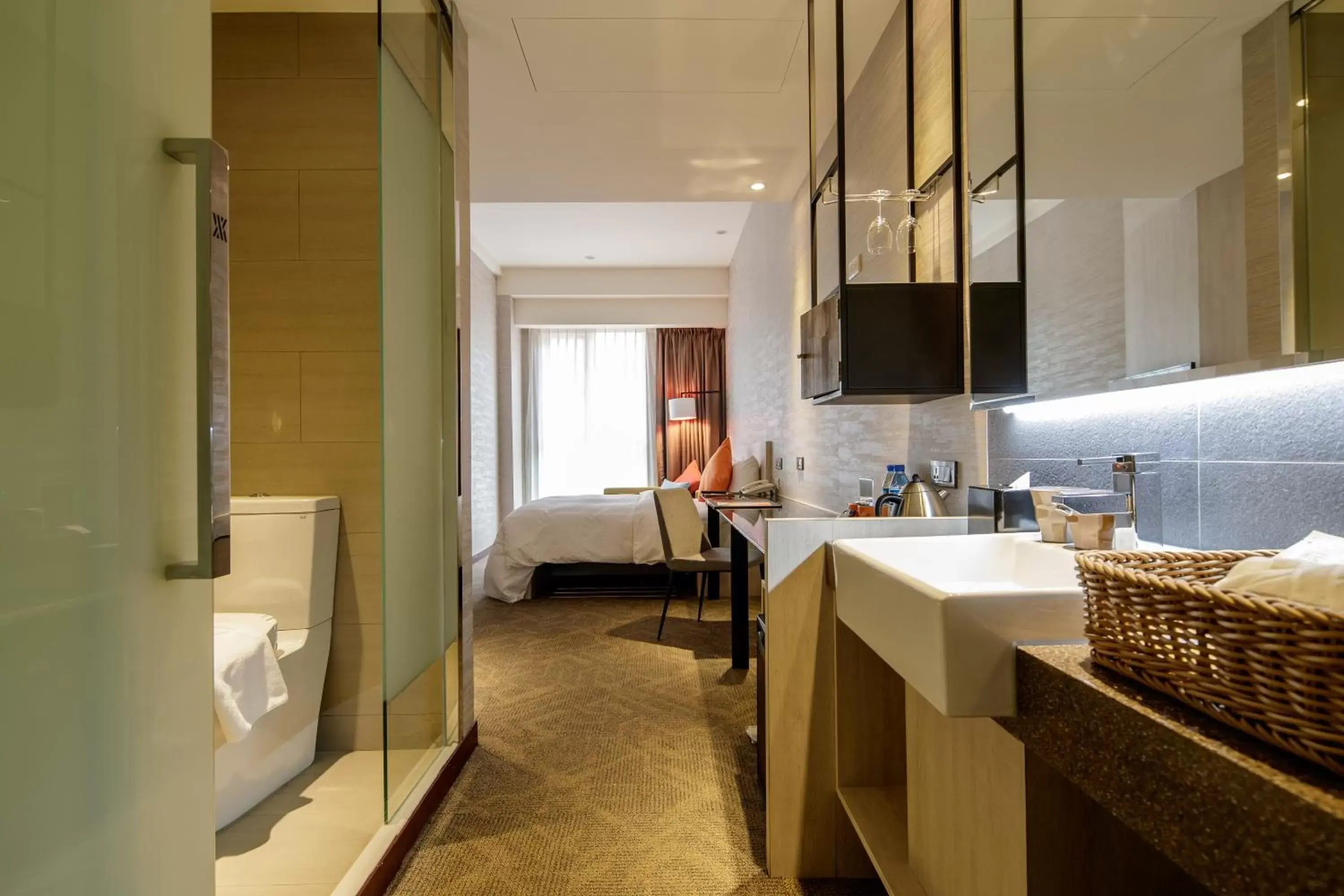 Deluxe Double Room in Via Hotel Taipei Station Deluxe Double Room in Via Hotel Taipei Station