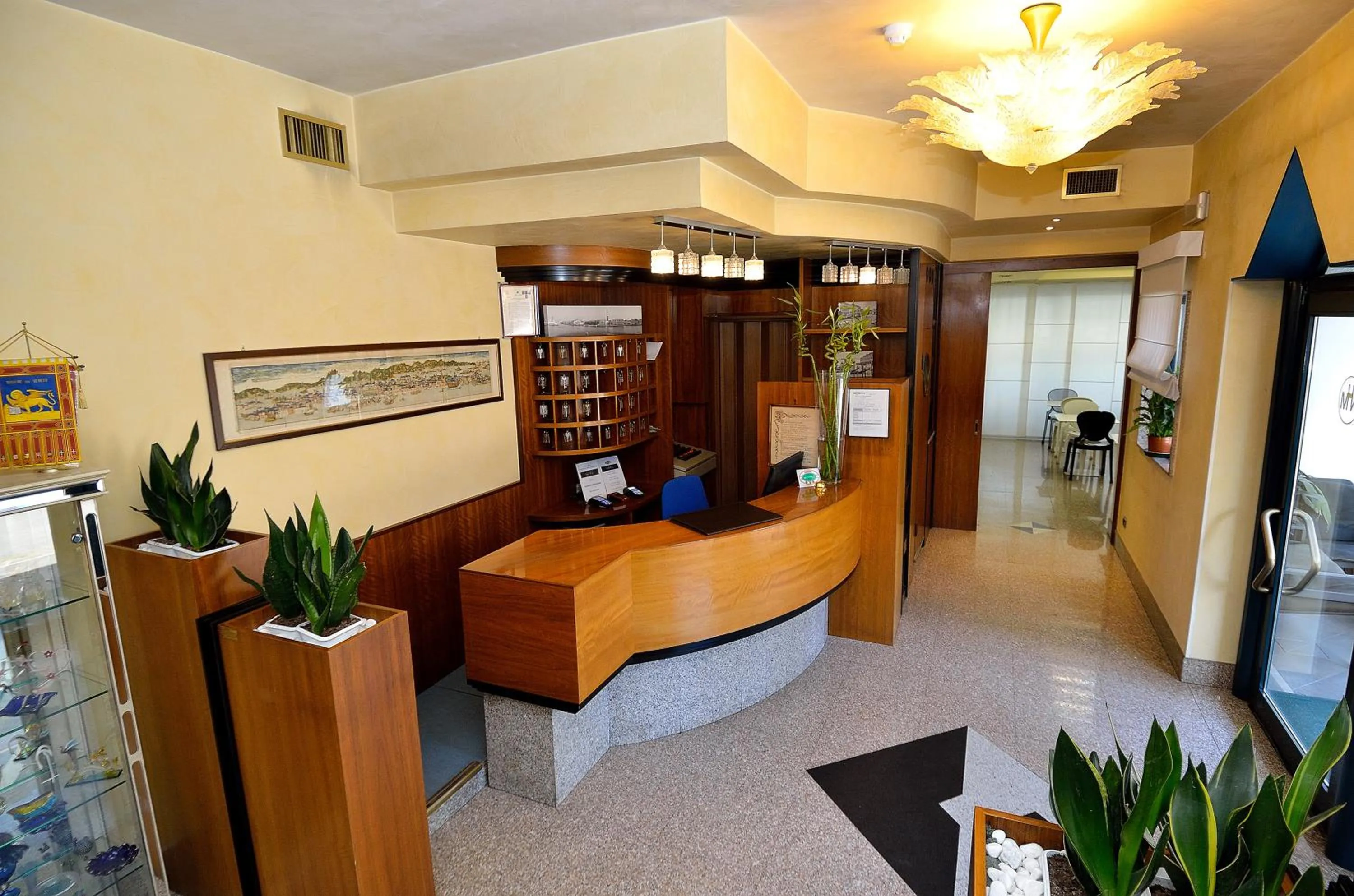 Lobby or reception in Hotel Nuova Mestre