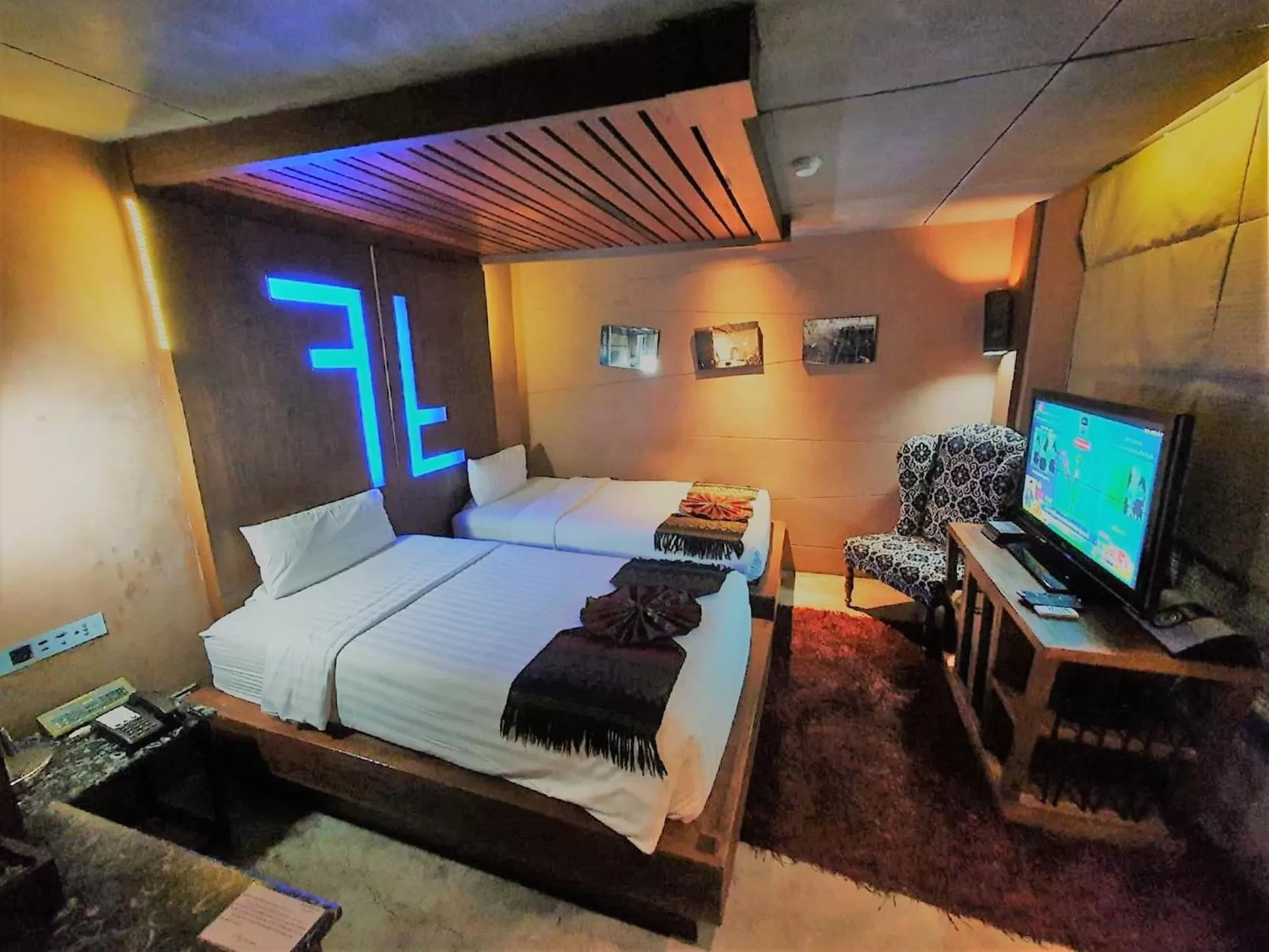 Bed in The Fusion Suites