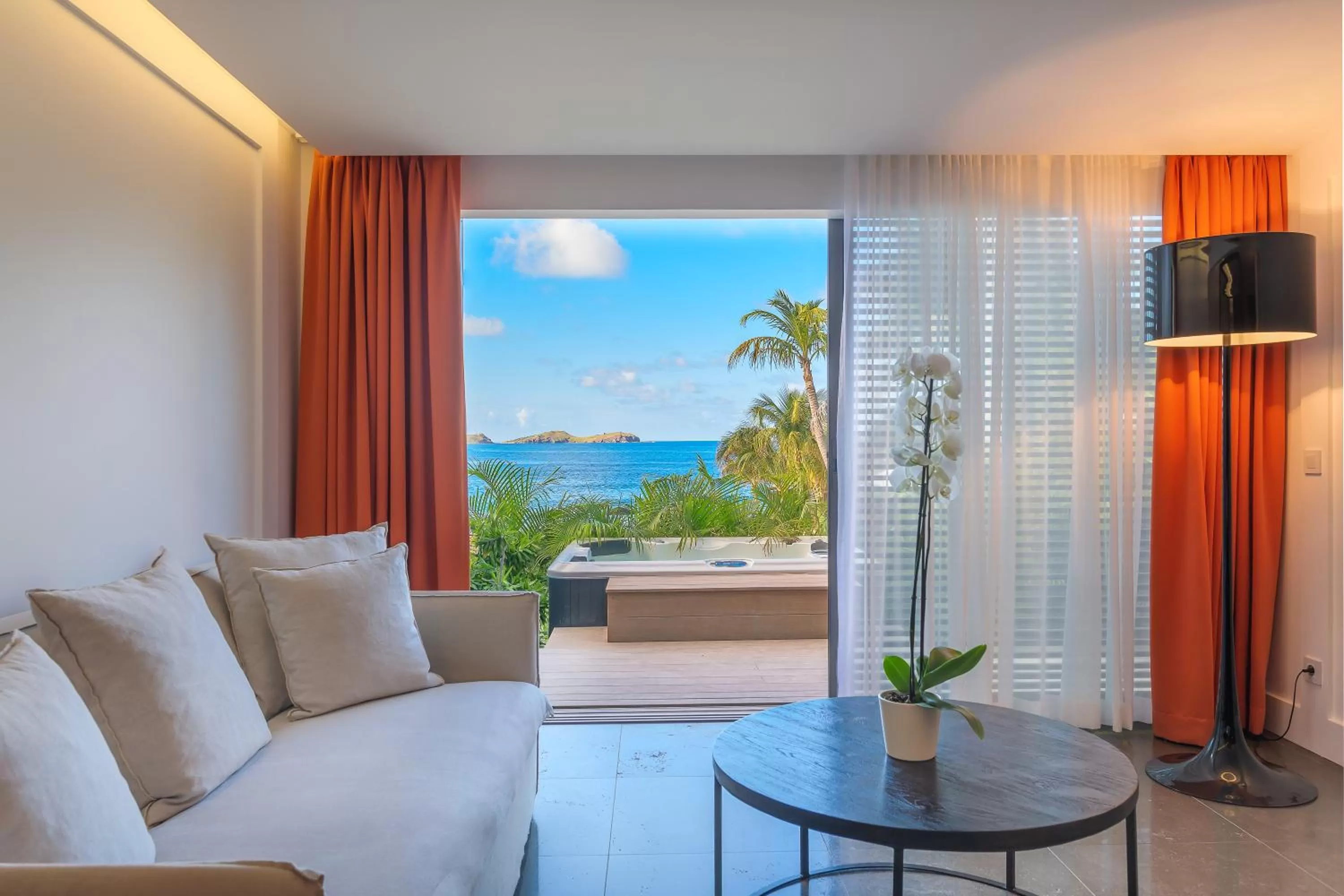 View (from property/room) in Hotel Christopher Saint Barth