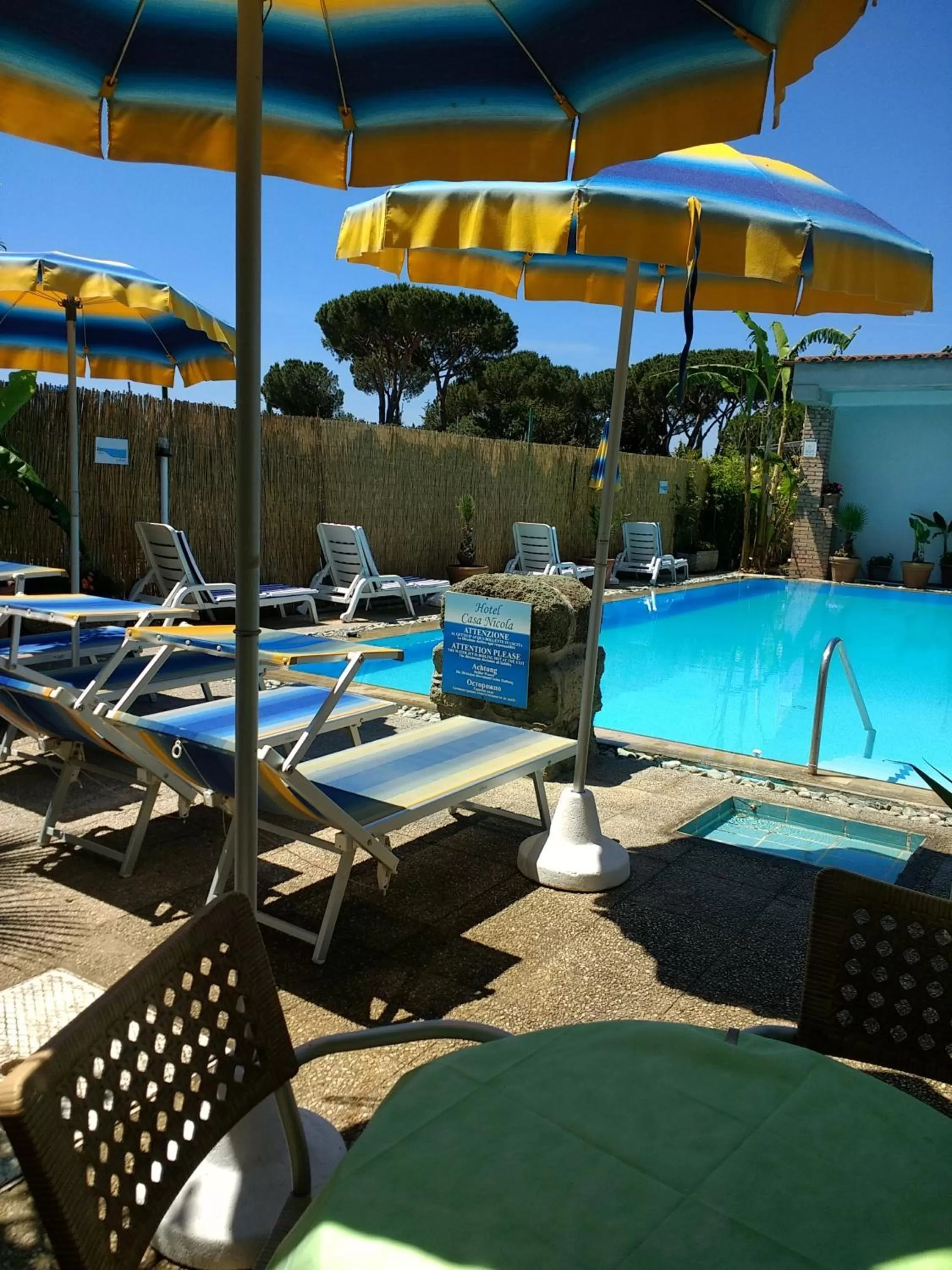 Swimming pool in Hotel Casa Nicola