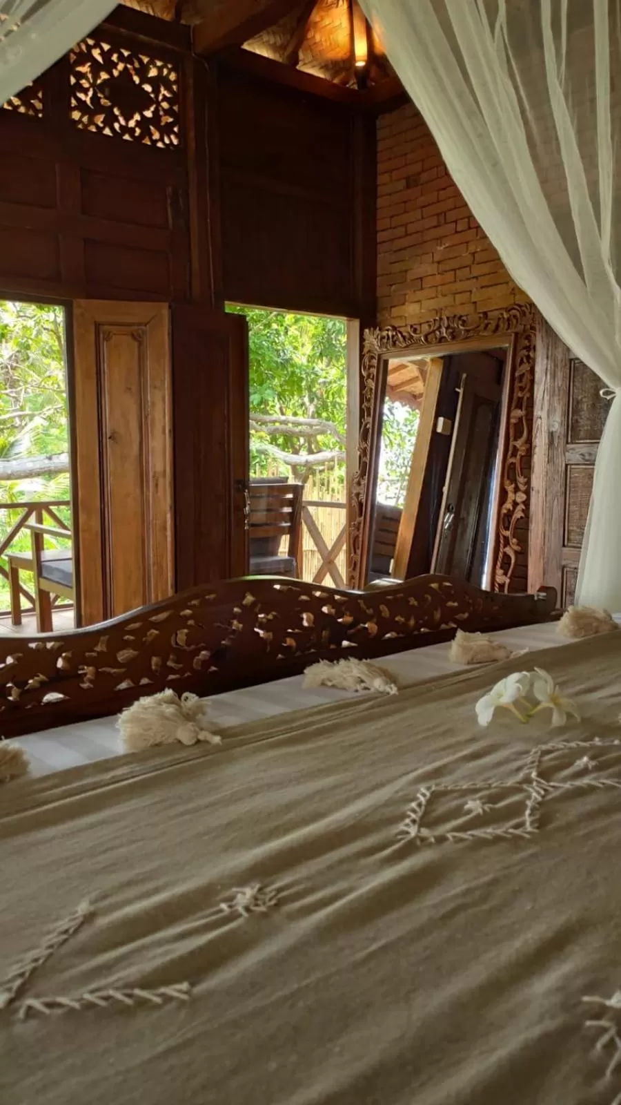 Decorative detail in Tanah Damai Hotel