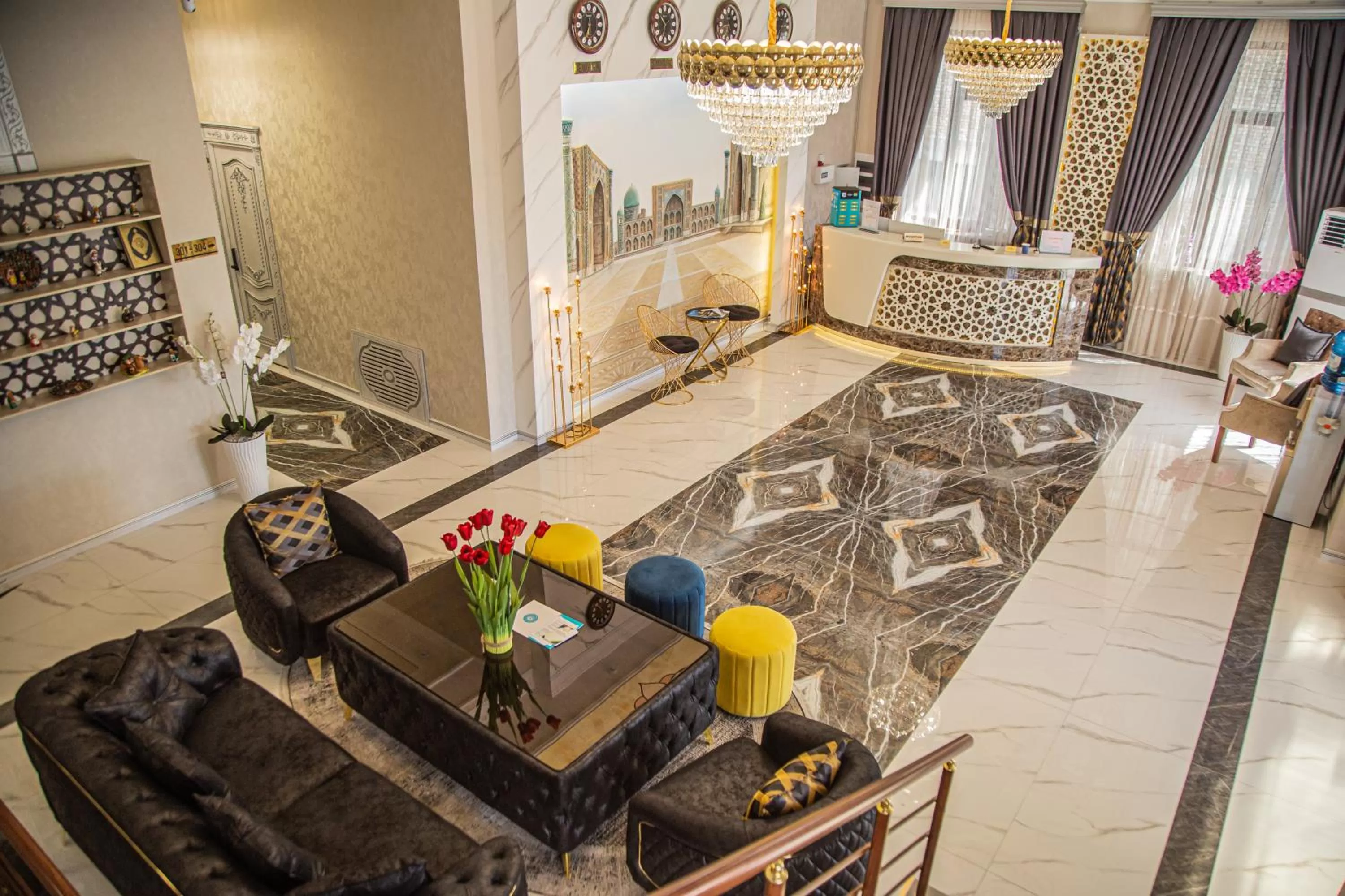 Seating Area in Hayat Samarkand