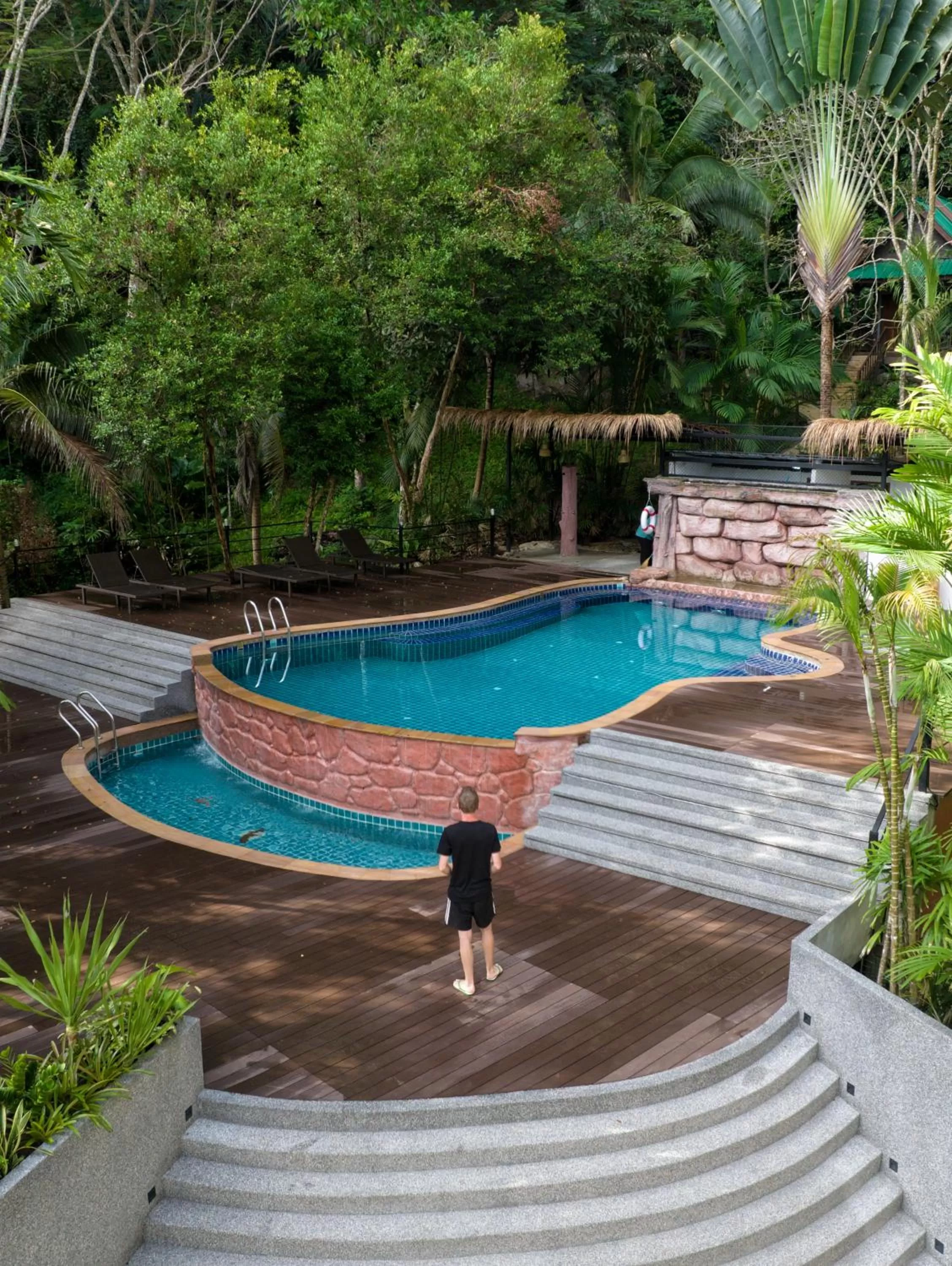 Swimming pool in The Vatika Resort and Spa