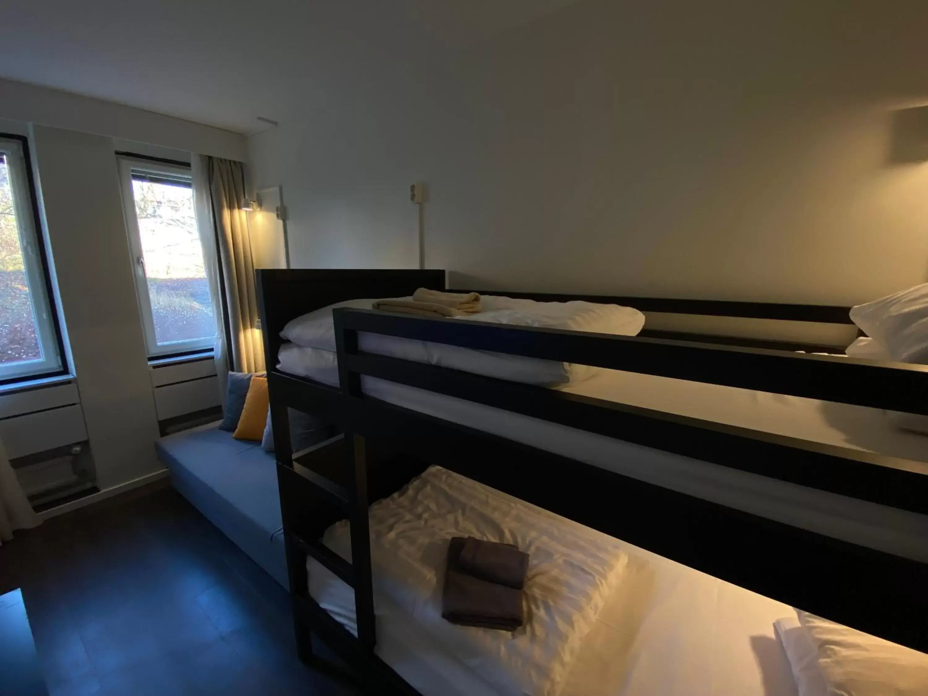 Twin Room with Private Bathroom Outside Room in Hall in Lidingö Arena Hotel Twin Room with Private Bathroom Outside Room in Hall in Lidingö Arena Hotel