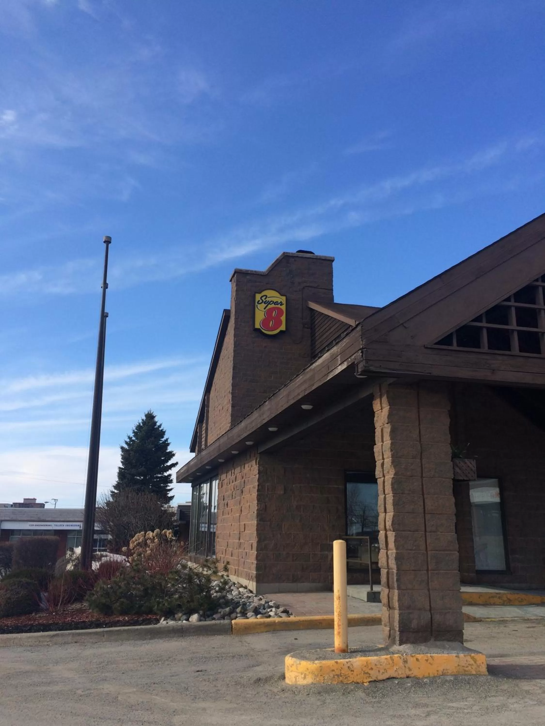 Facade/entrance in Super 8 by Wyndham Sudbury ON