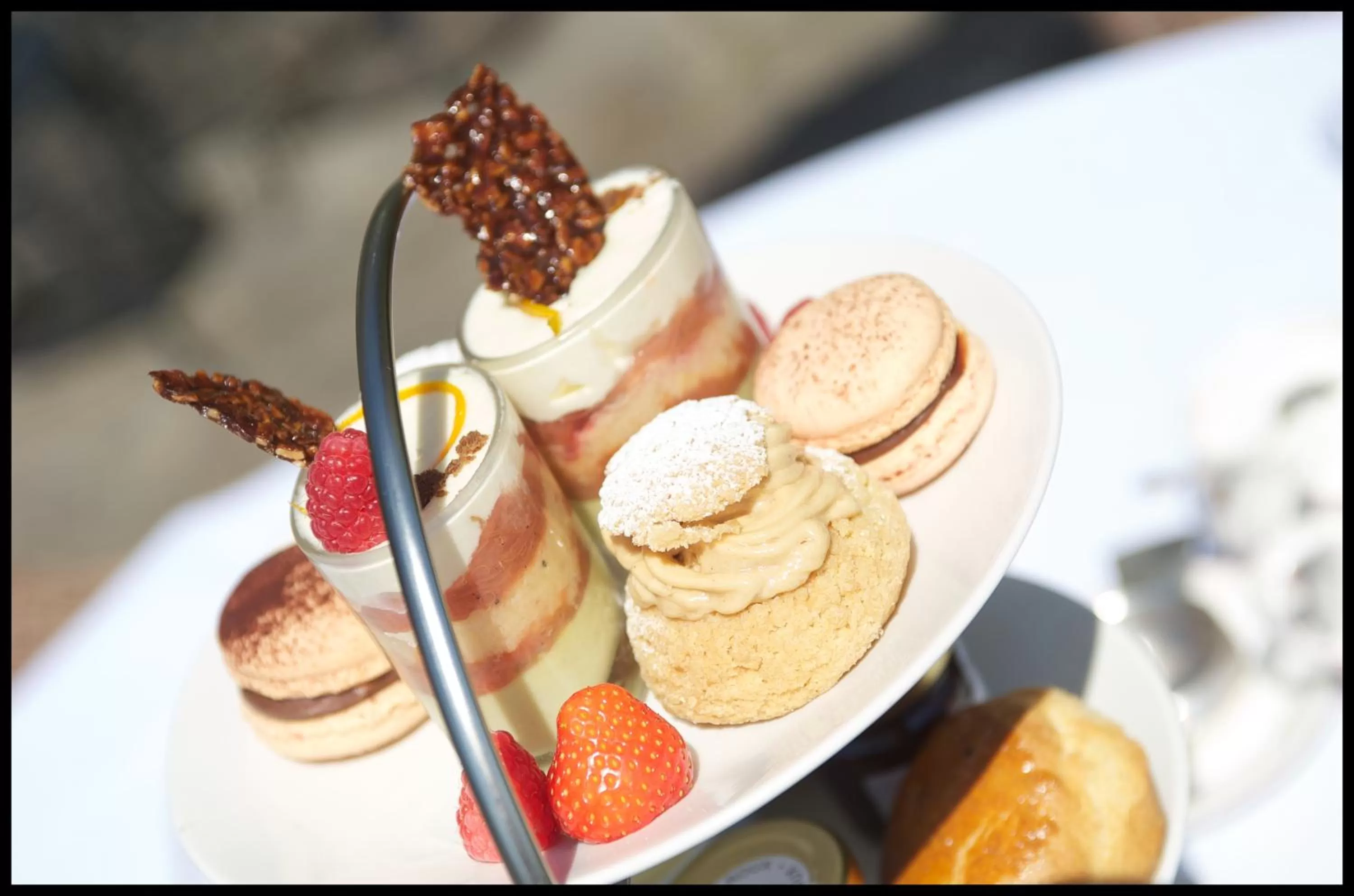 Food close-up in Greywalls Hotel & Chez Roux