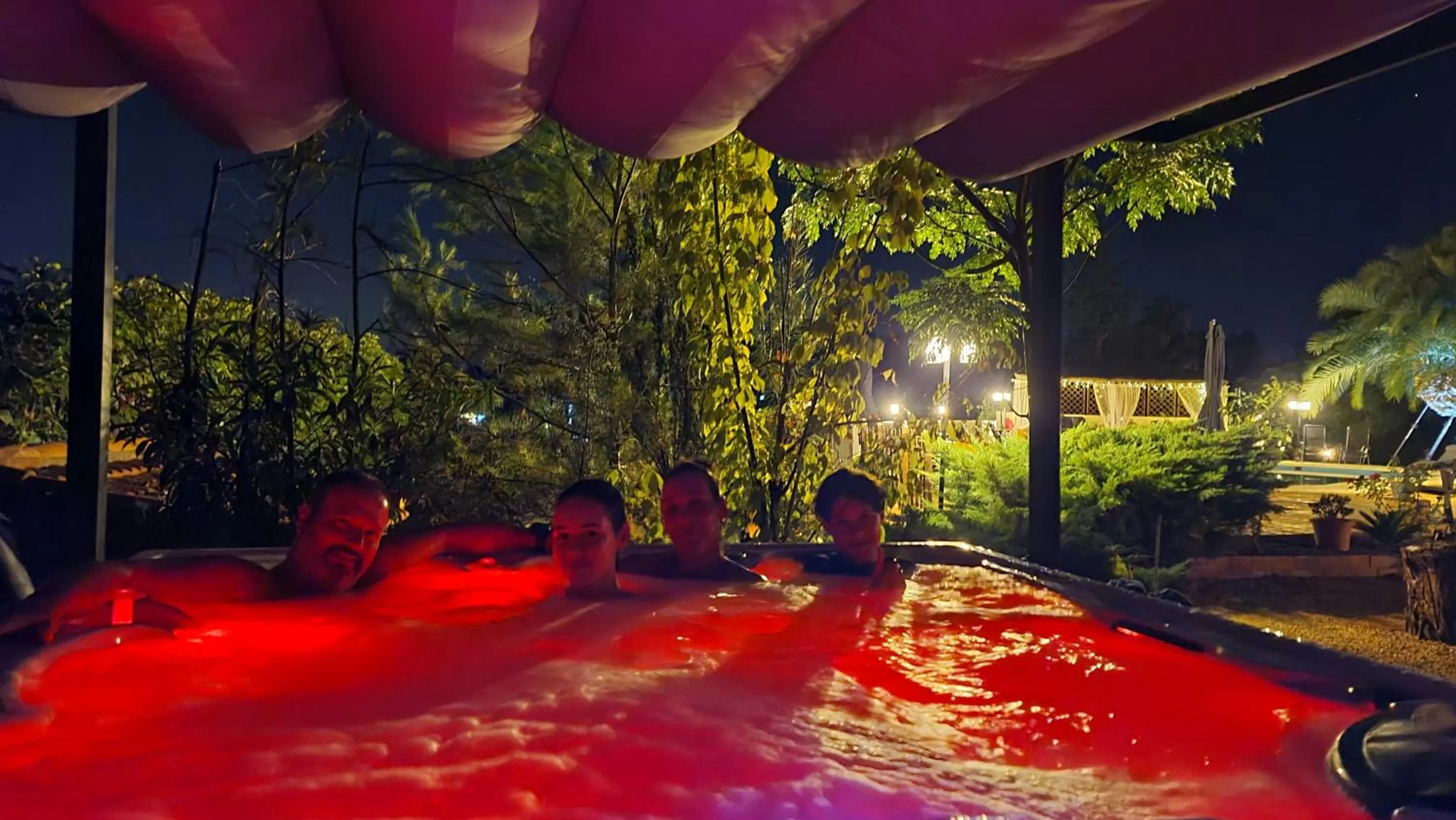 Swimming pool in Finca la Yuca
