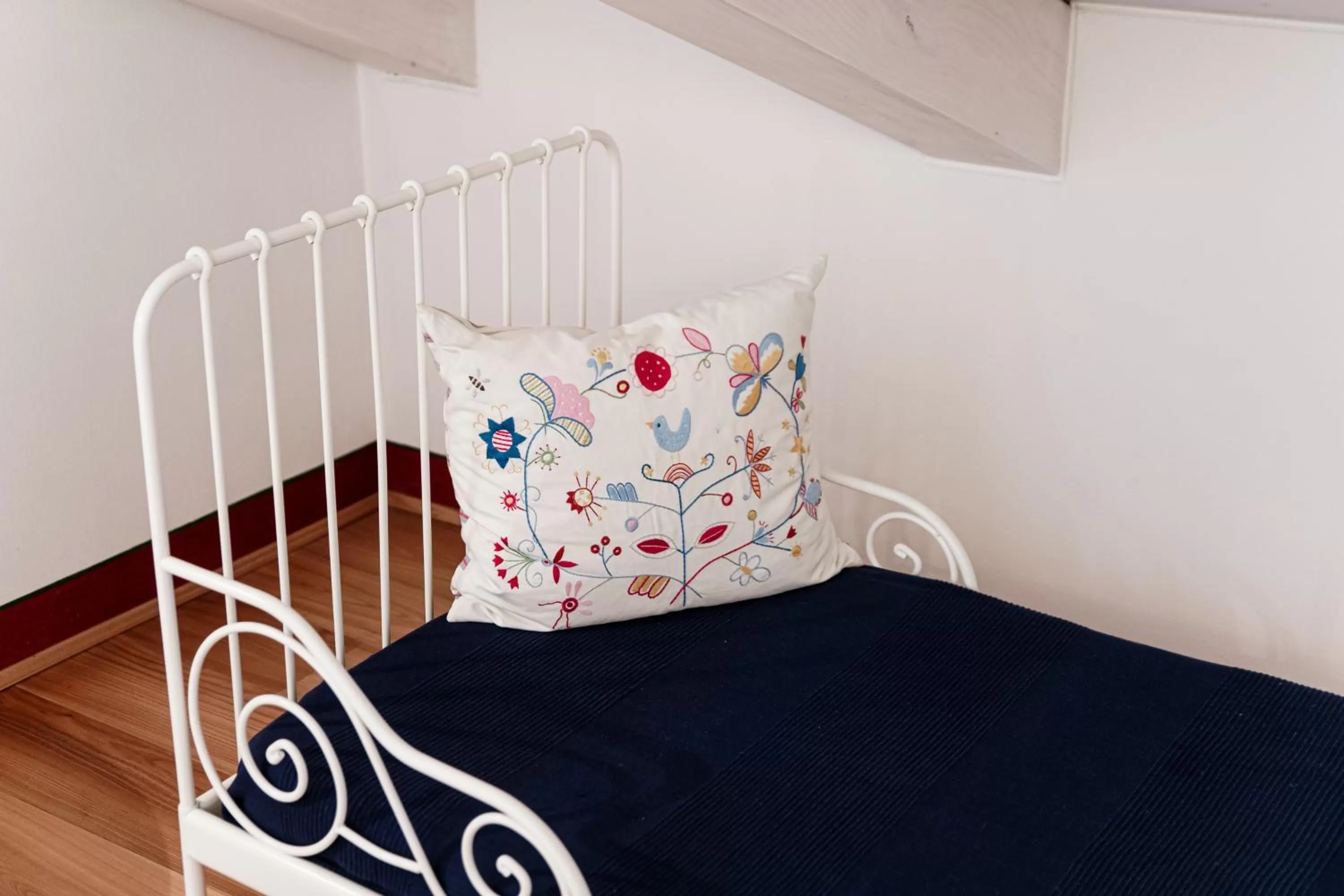 Bed in Castello di Brusata Apartment