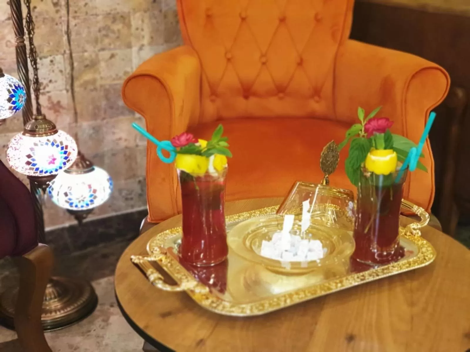 Drinks in Boss Hotel Sultanahmet