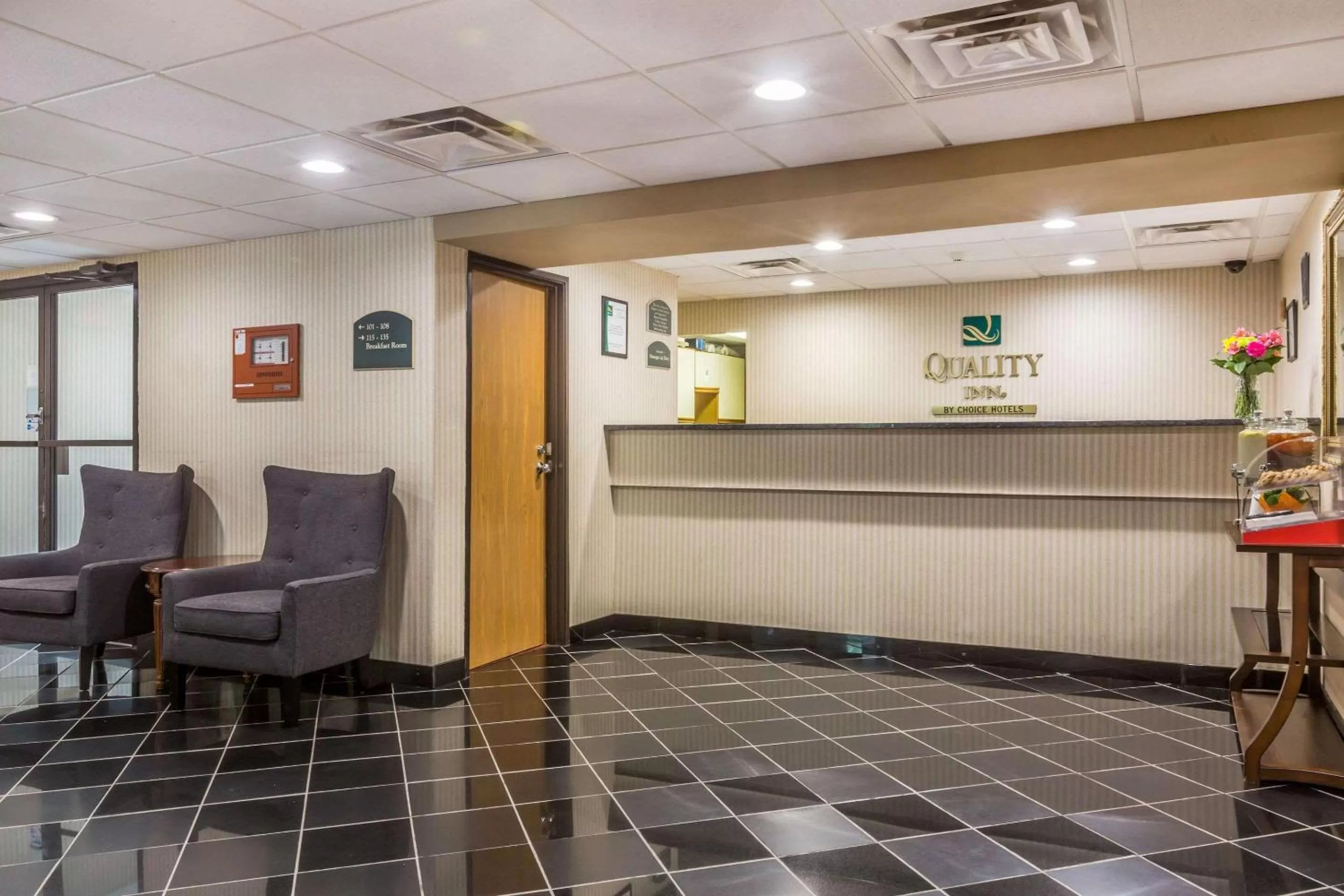Lobby or reception in Quality Inn Hyde Park - Poughkeepsie North
