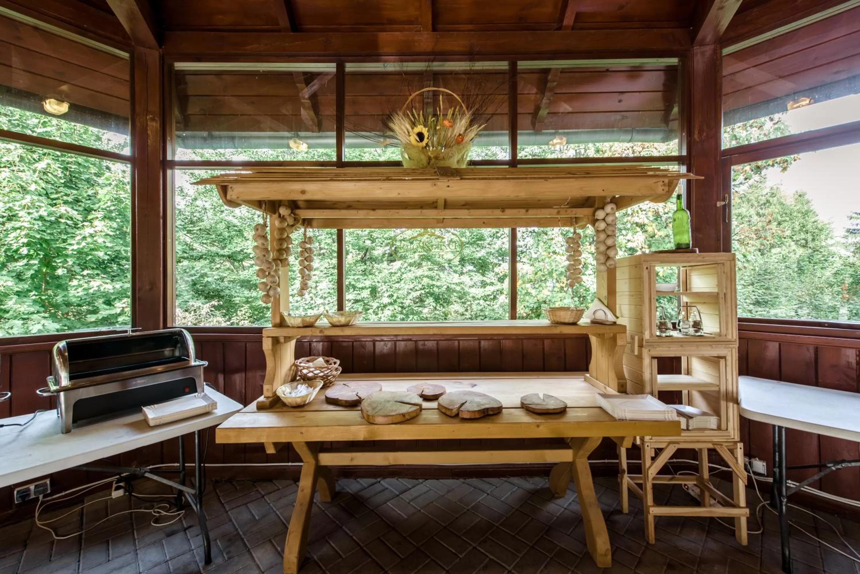 BBQ facilities in Hotel Dziki Potok Karpacz Konferencje & SPA