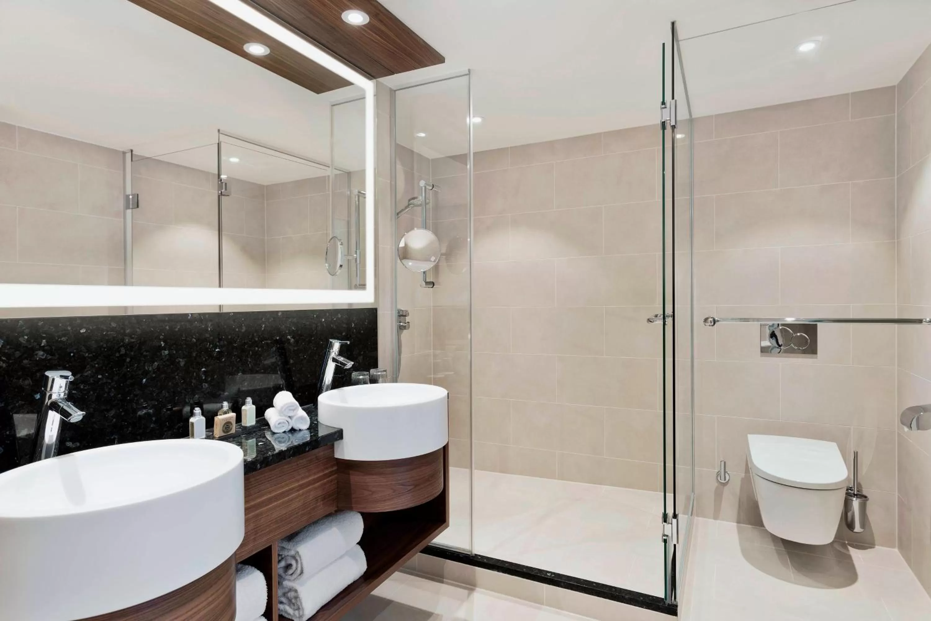 Bathroom in Vienna Marriott Hotel