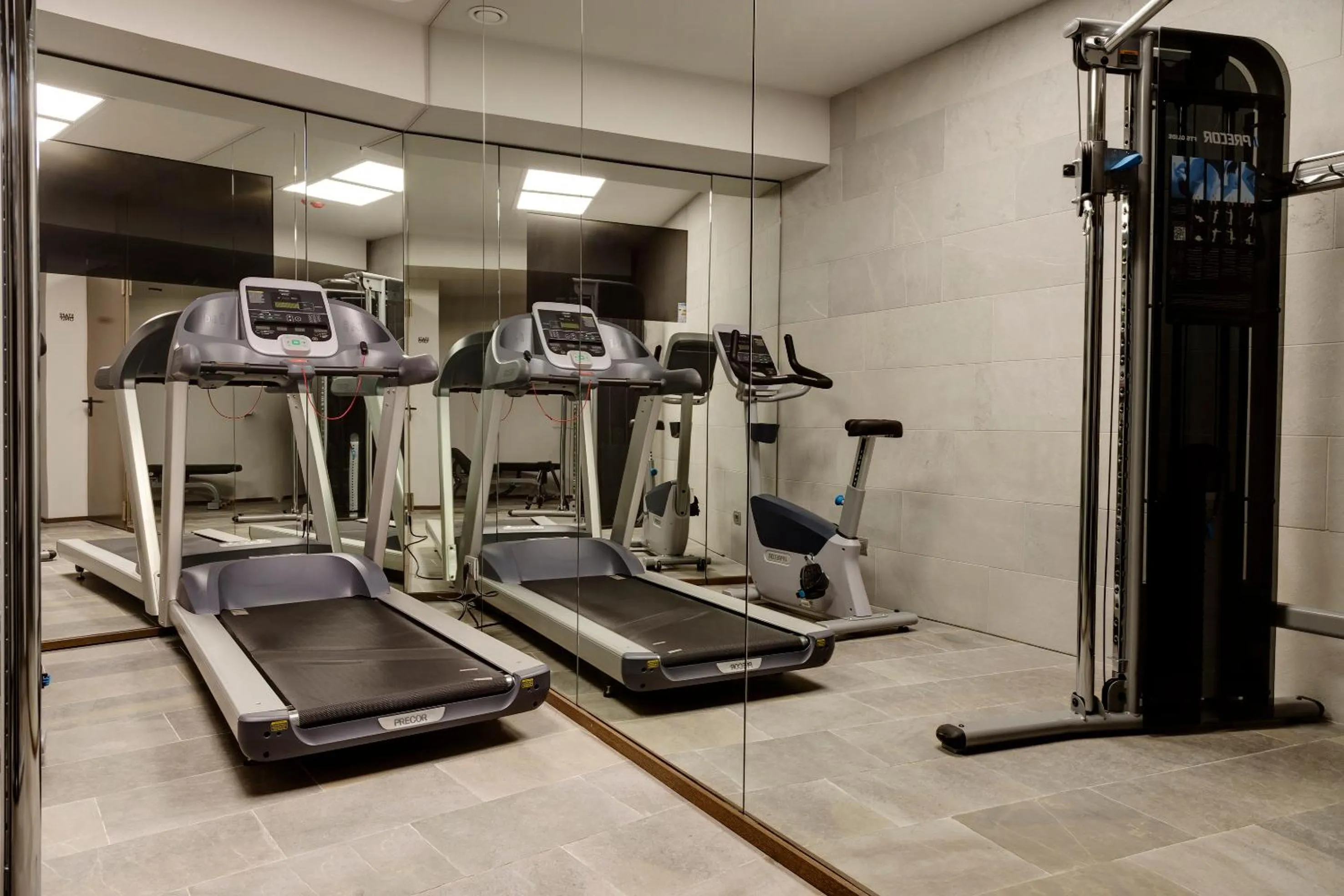 Fitness centre/facilities in Grand Hotel Campione