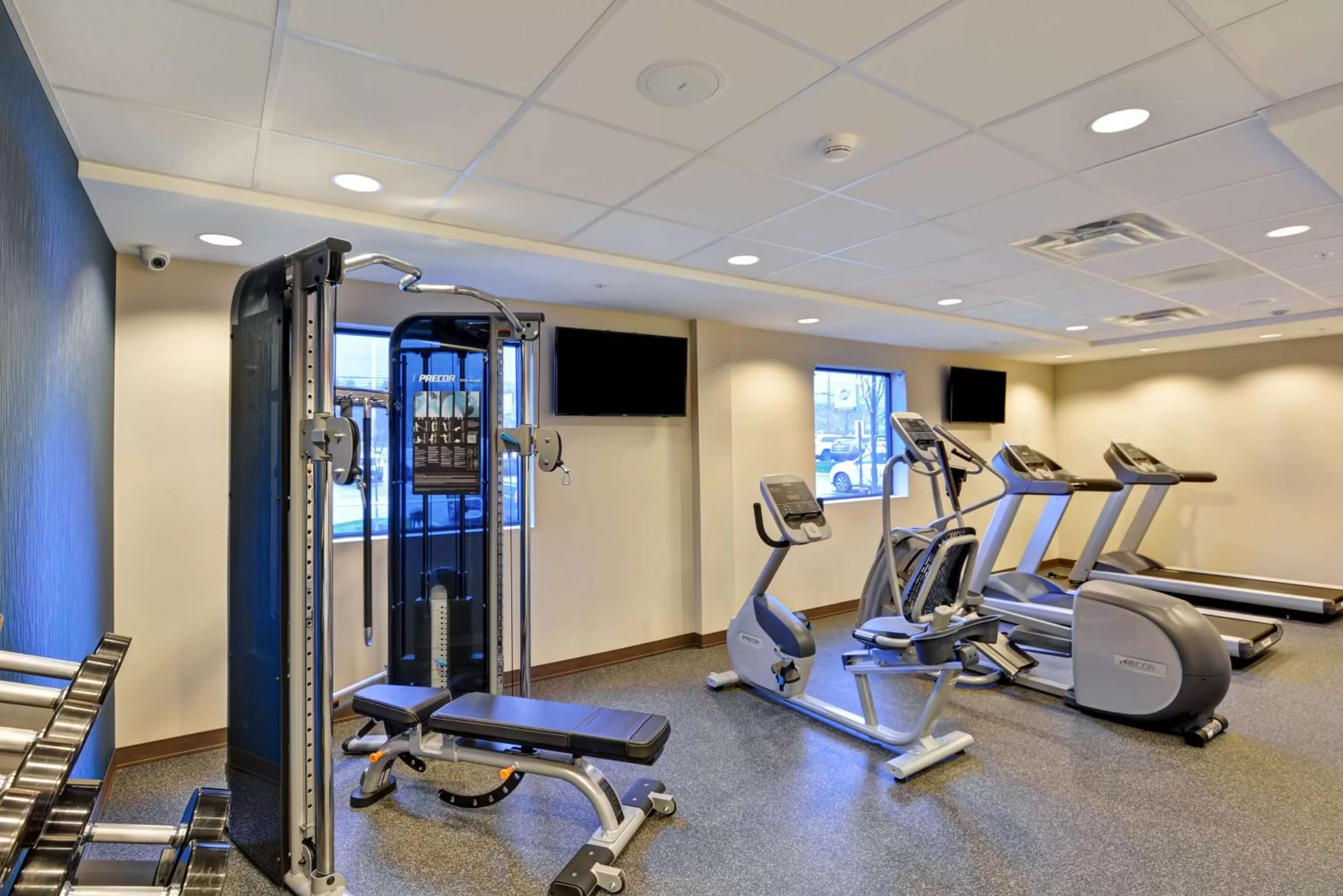 Fitness centre/facilities in Home2 Suites By Hilton Dickson City Scranton