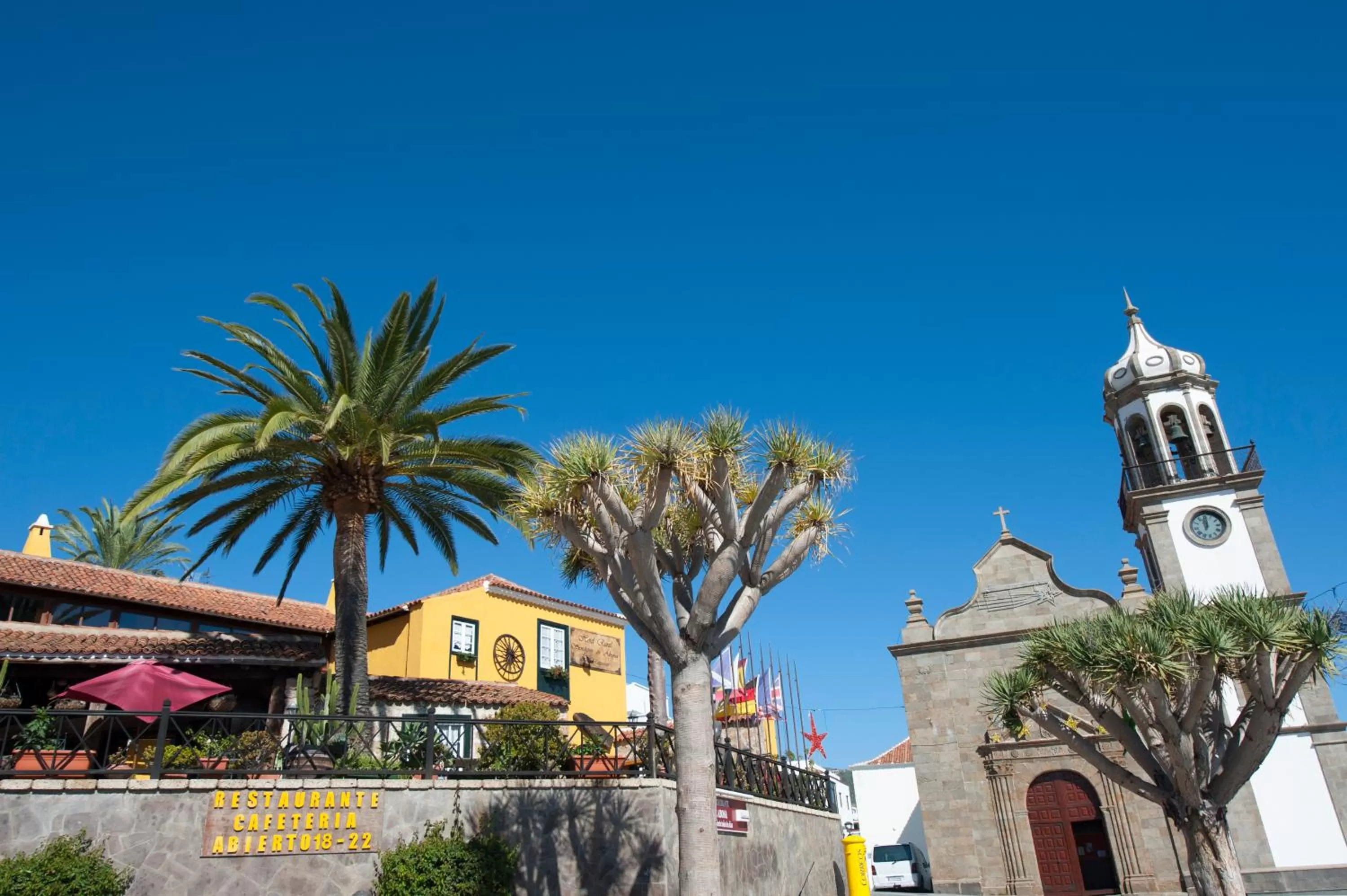 Bird's eye view in Hotel Rural Senderos de Abona