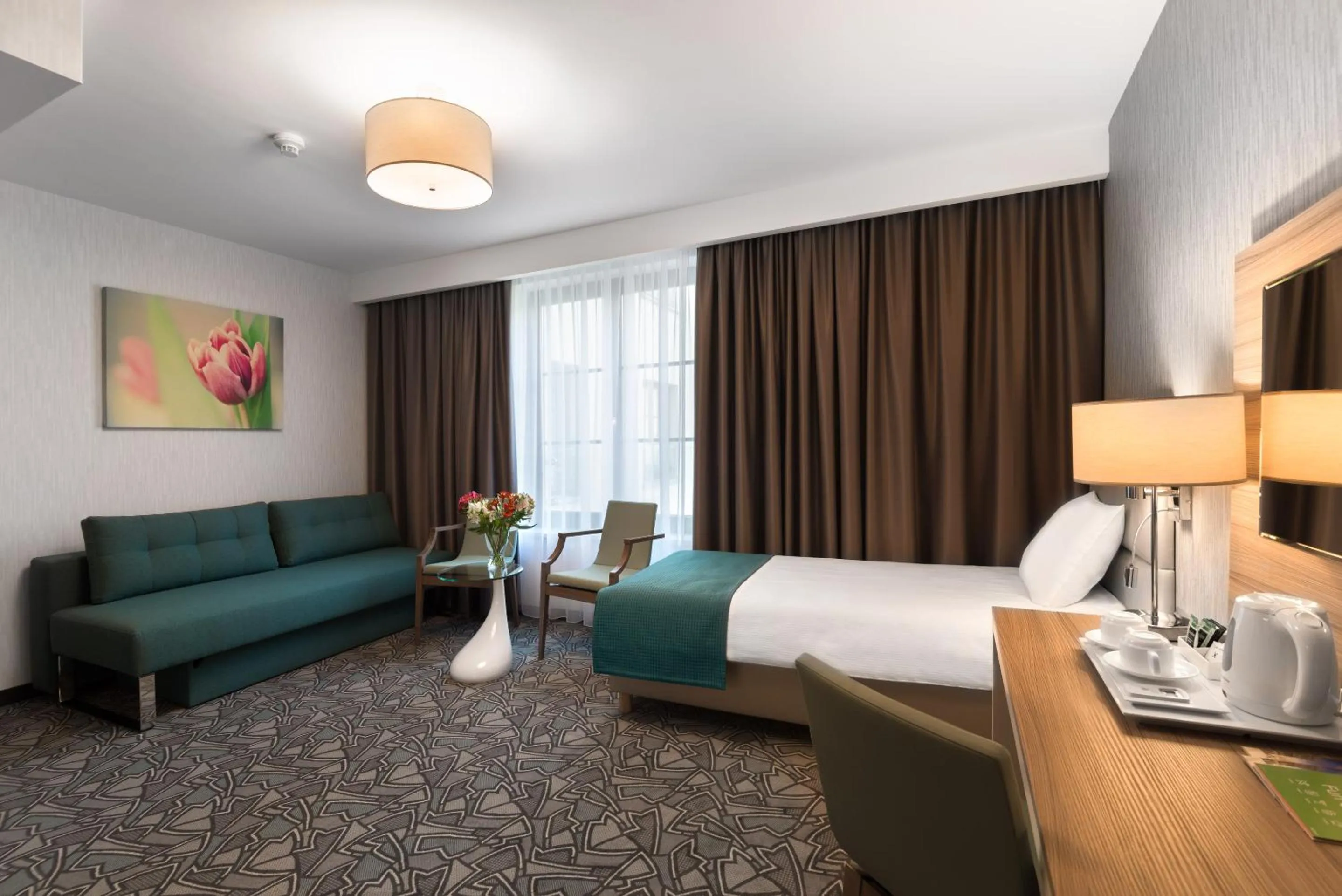 Bed in Golden Tulip Krakow Kazimierz