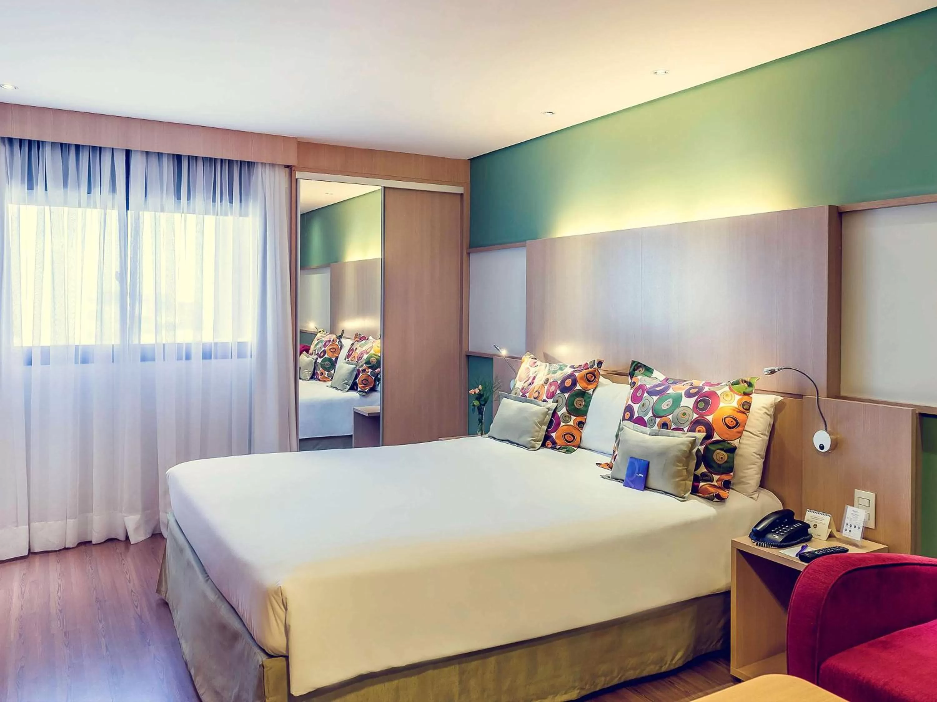 Bed in Mercure São Paulo Nações Unidas