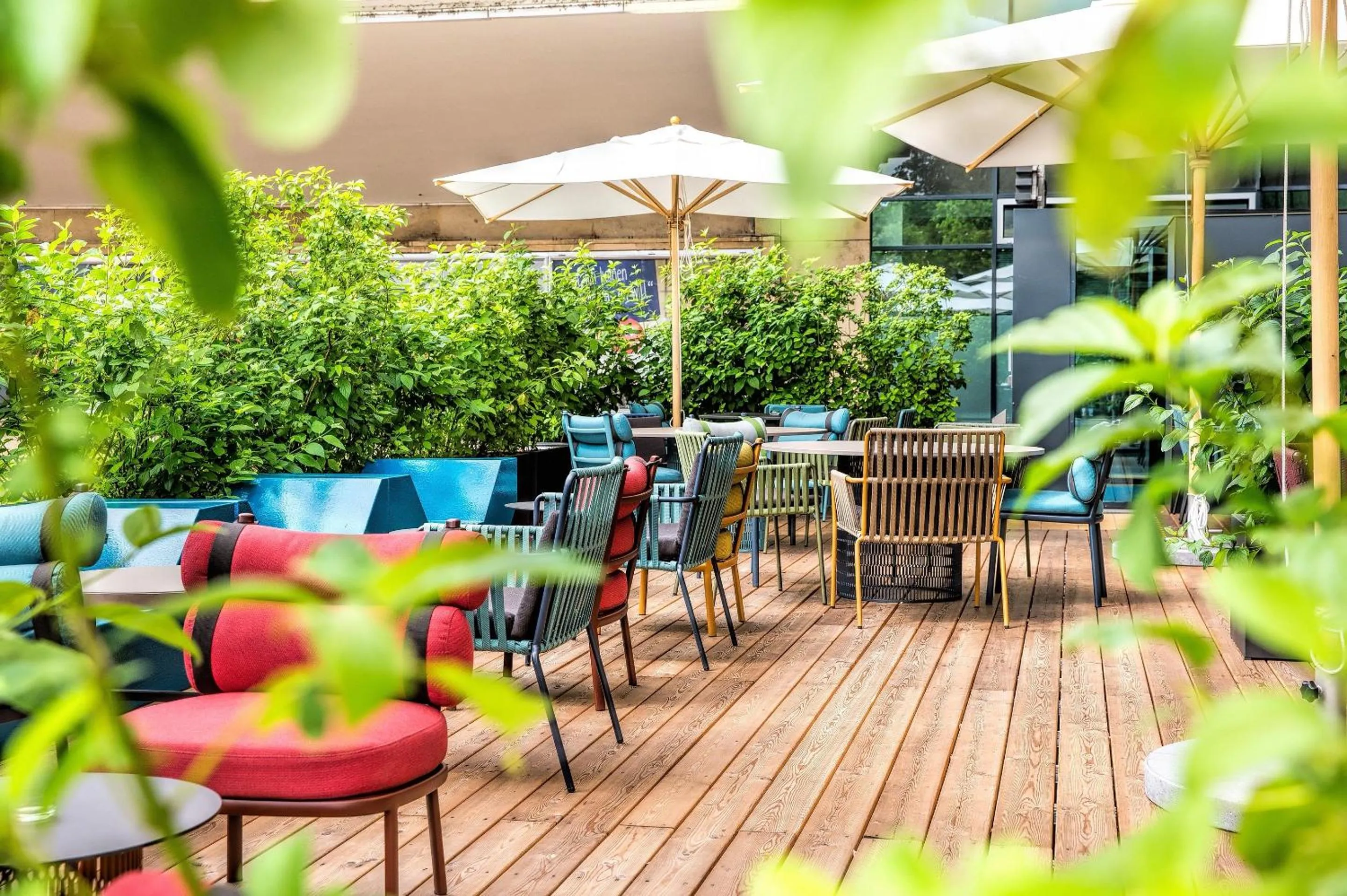 Balcony/Terrace in Motel One Wien Westbahnhof
