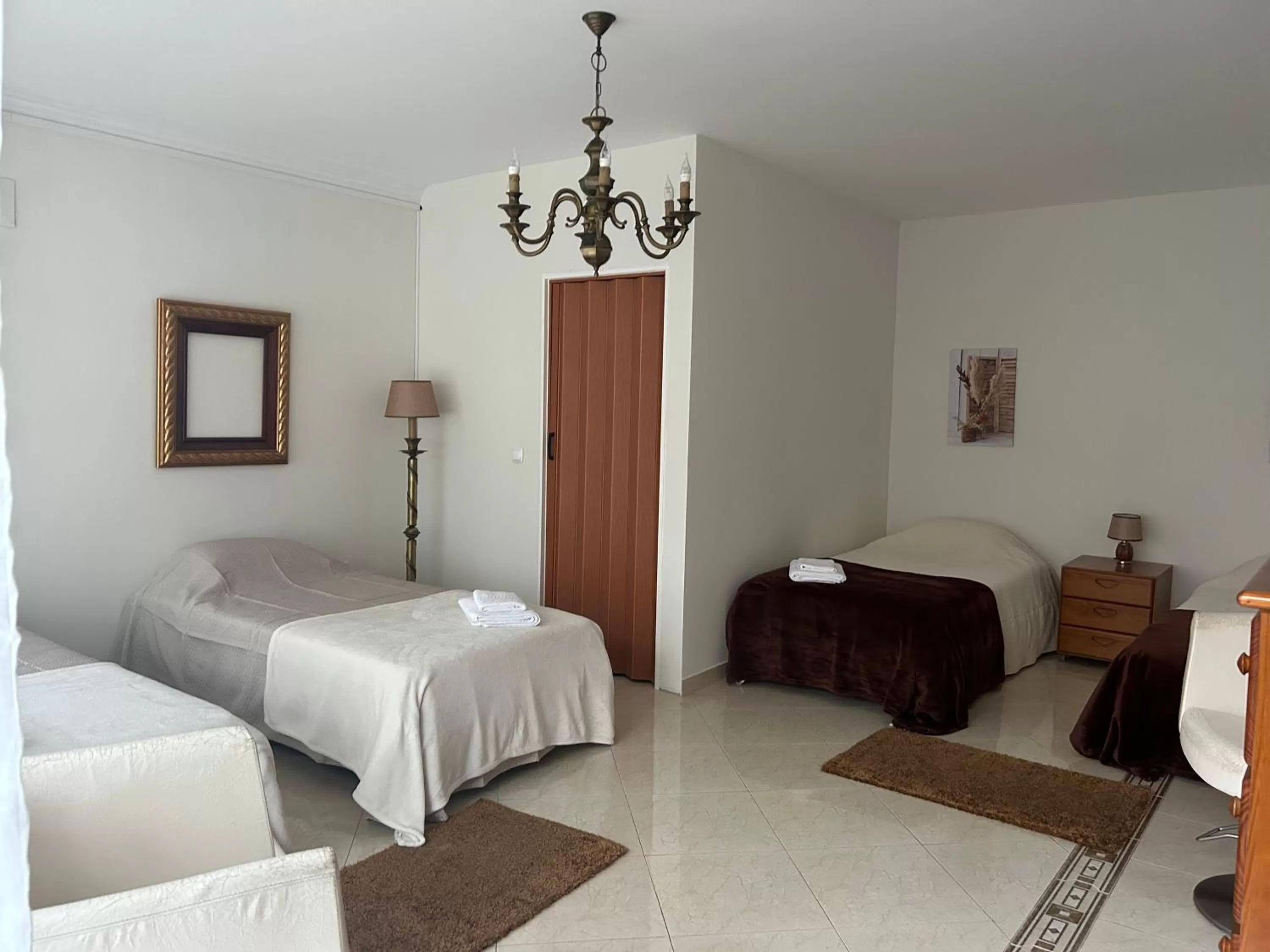 Bed in Alojamento Santa Catarina