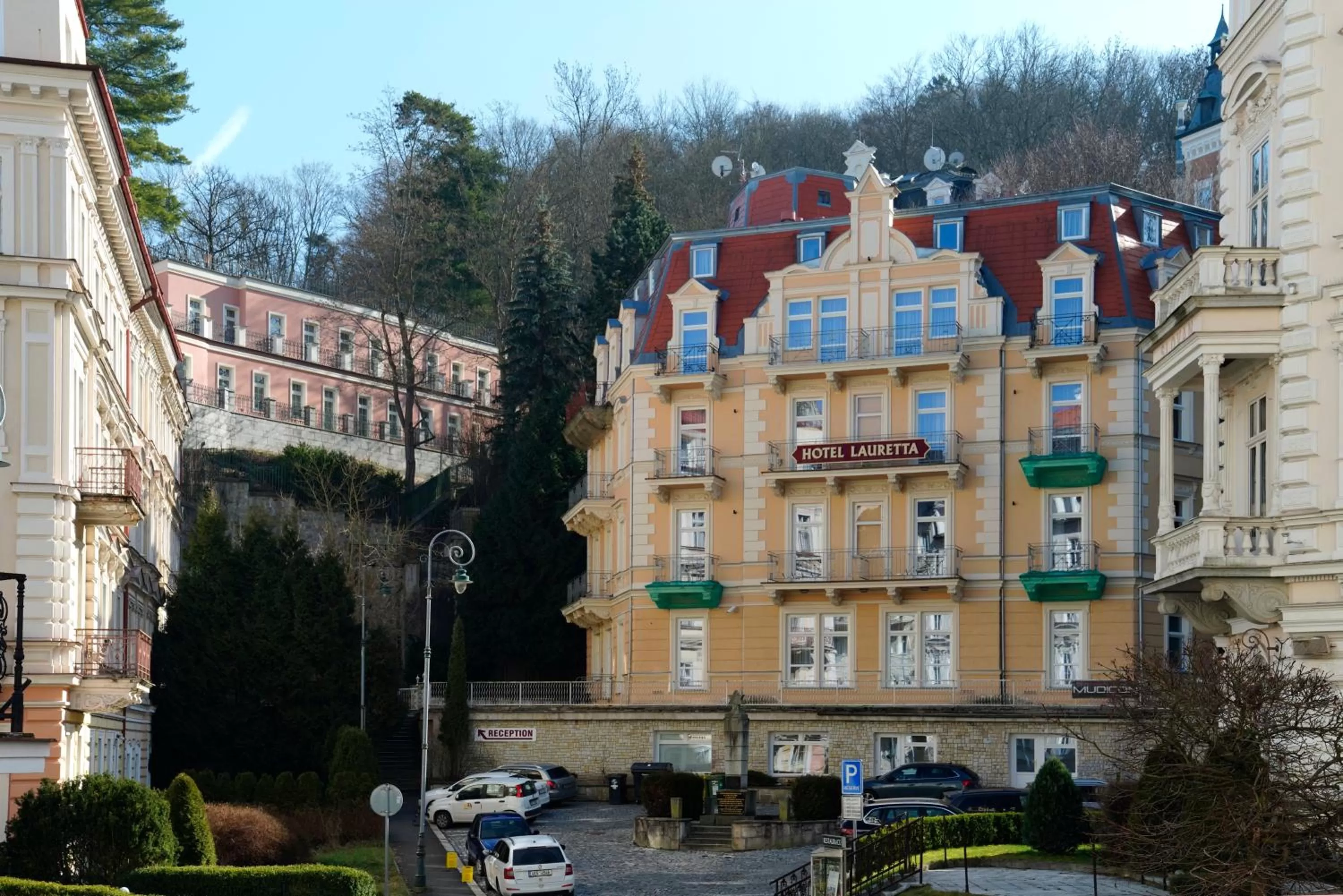 Property building in Hotel Villa Lauretta