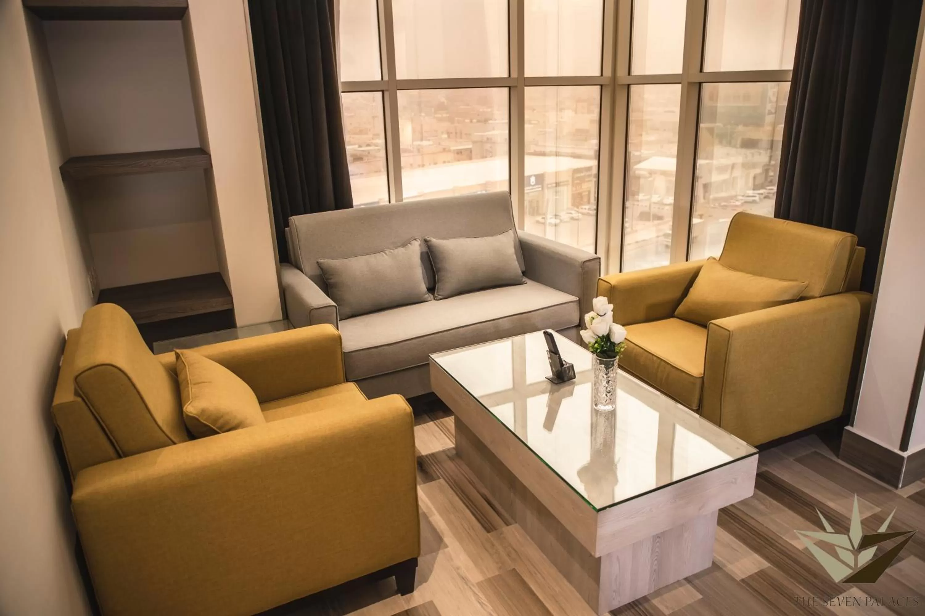 Property building, Seating Area in Seven Palaces