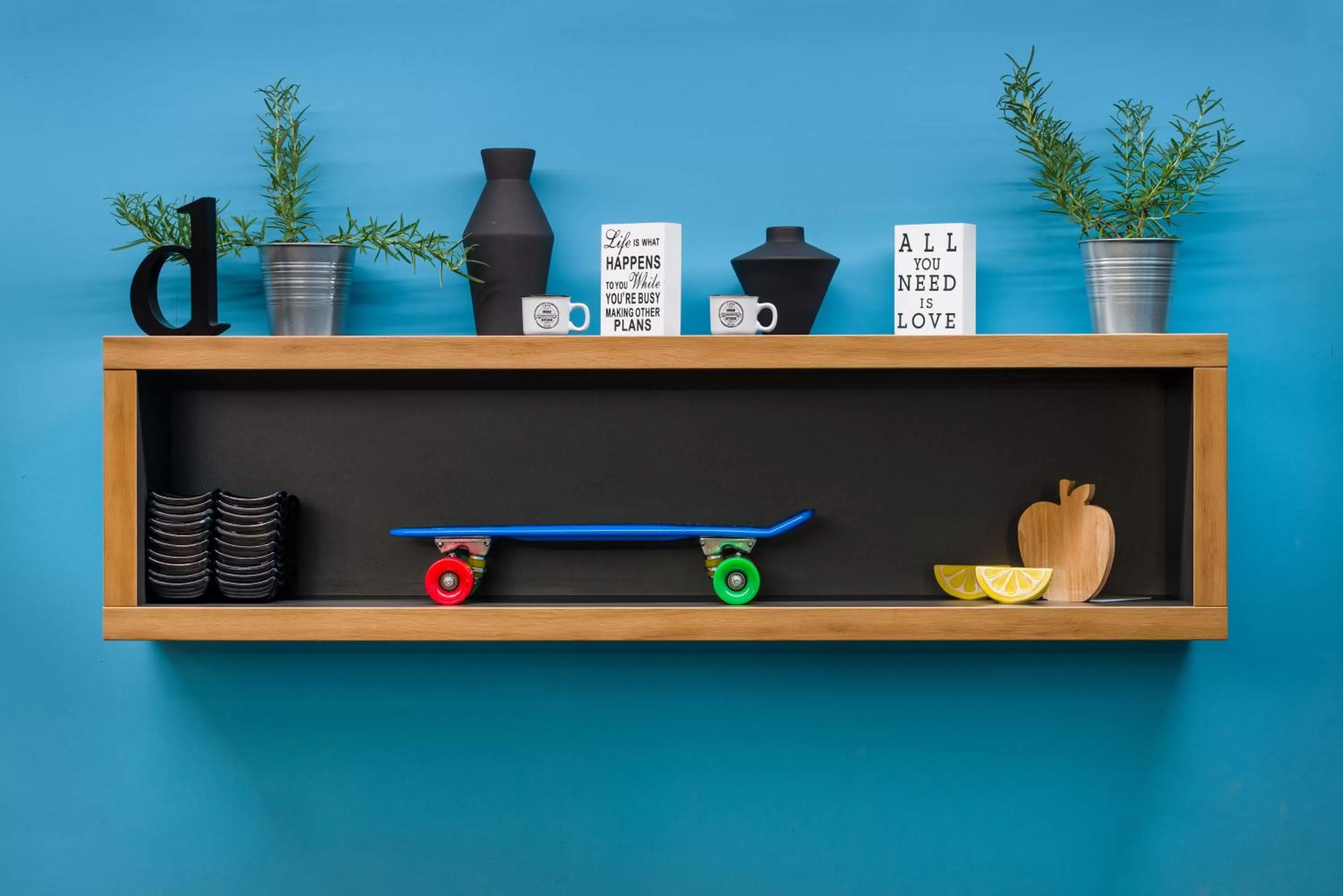 Decorative detail in D8 Hotel