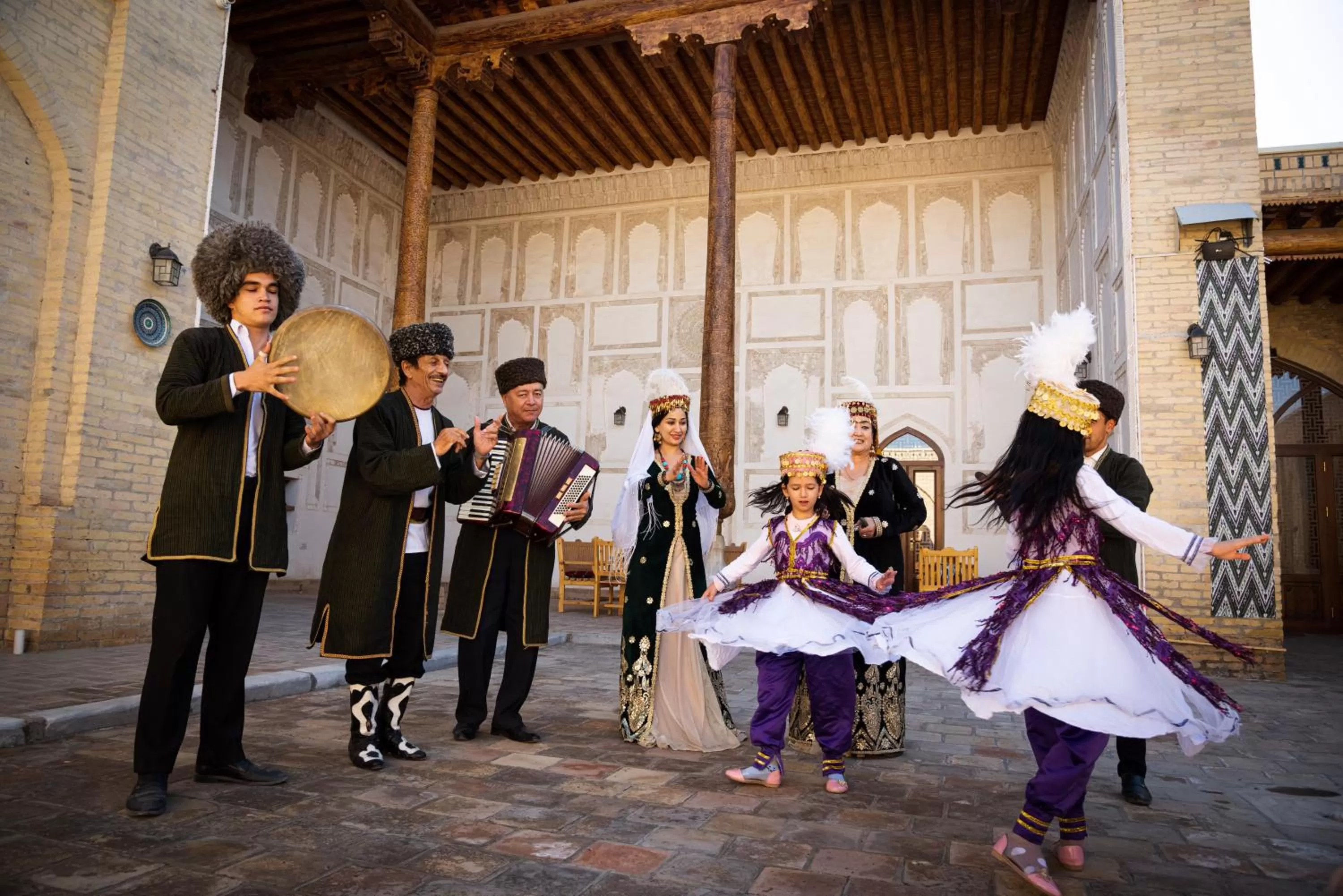 People in New Star Boutique hotel - madrasah Muhammad Mahram 1903