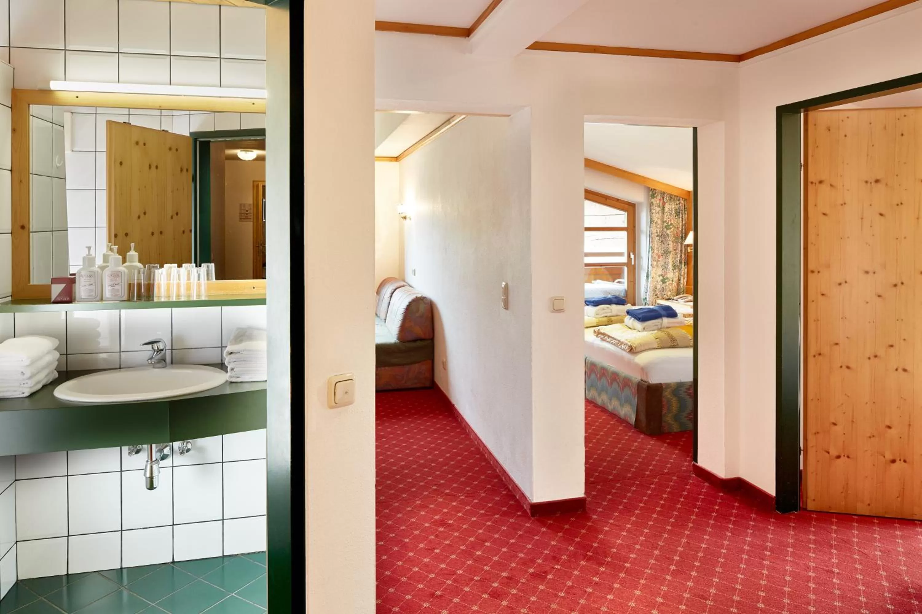 Photo of the whole room, Bed in Sporthotel Kogler