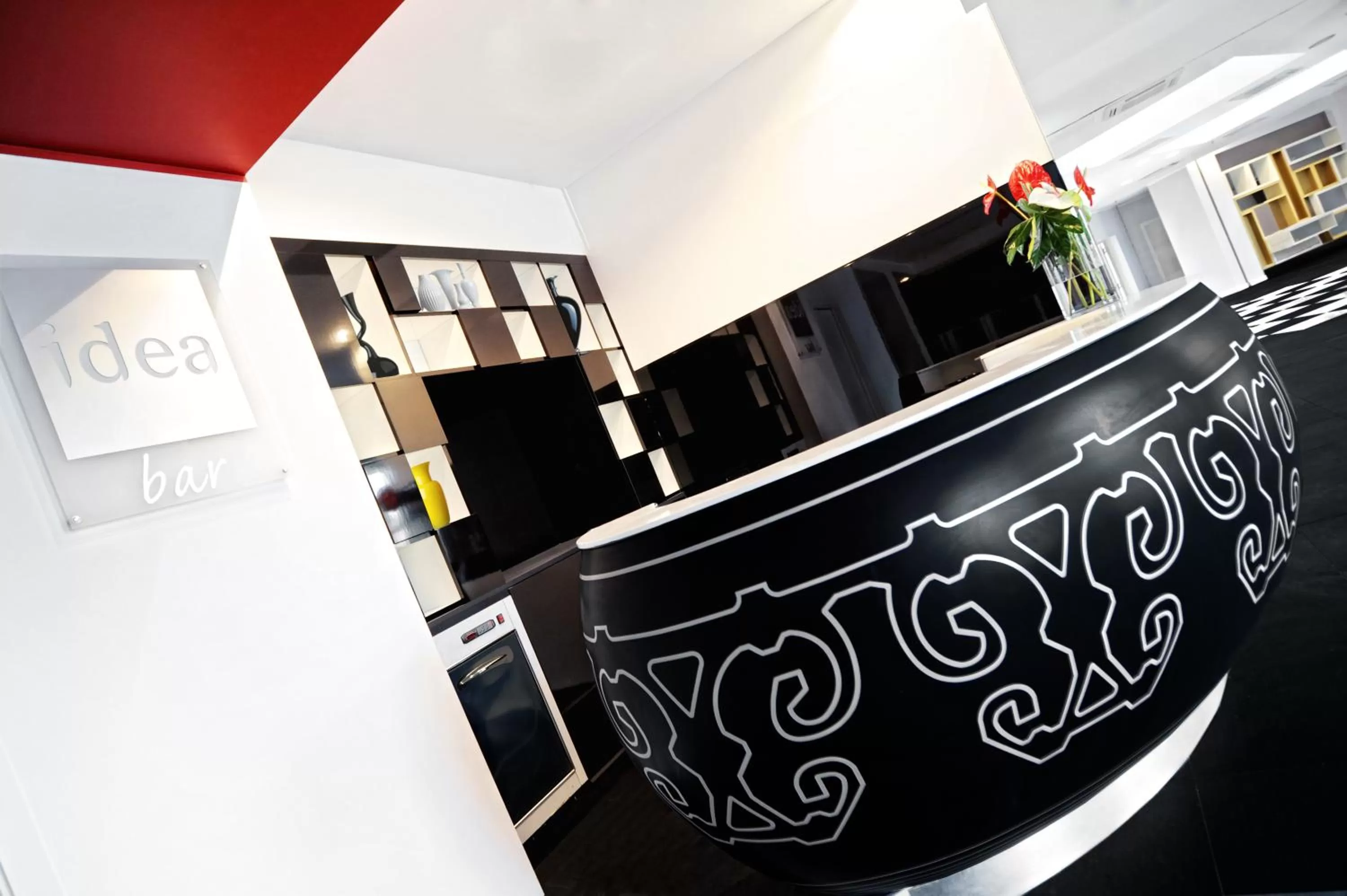 Lobby or reception in Idea Hotel Milano Malpensa Airport