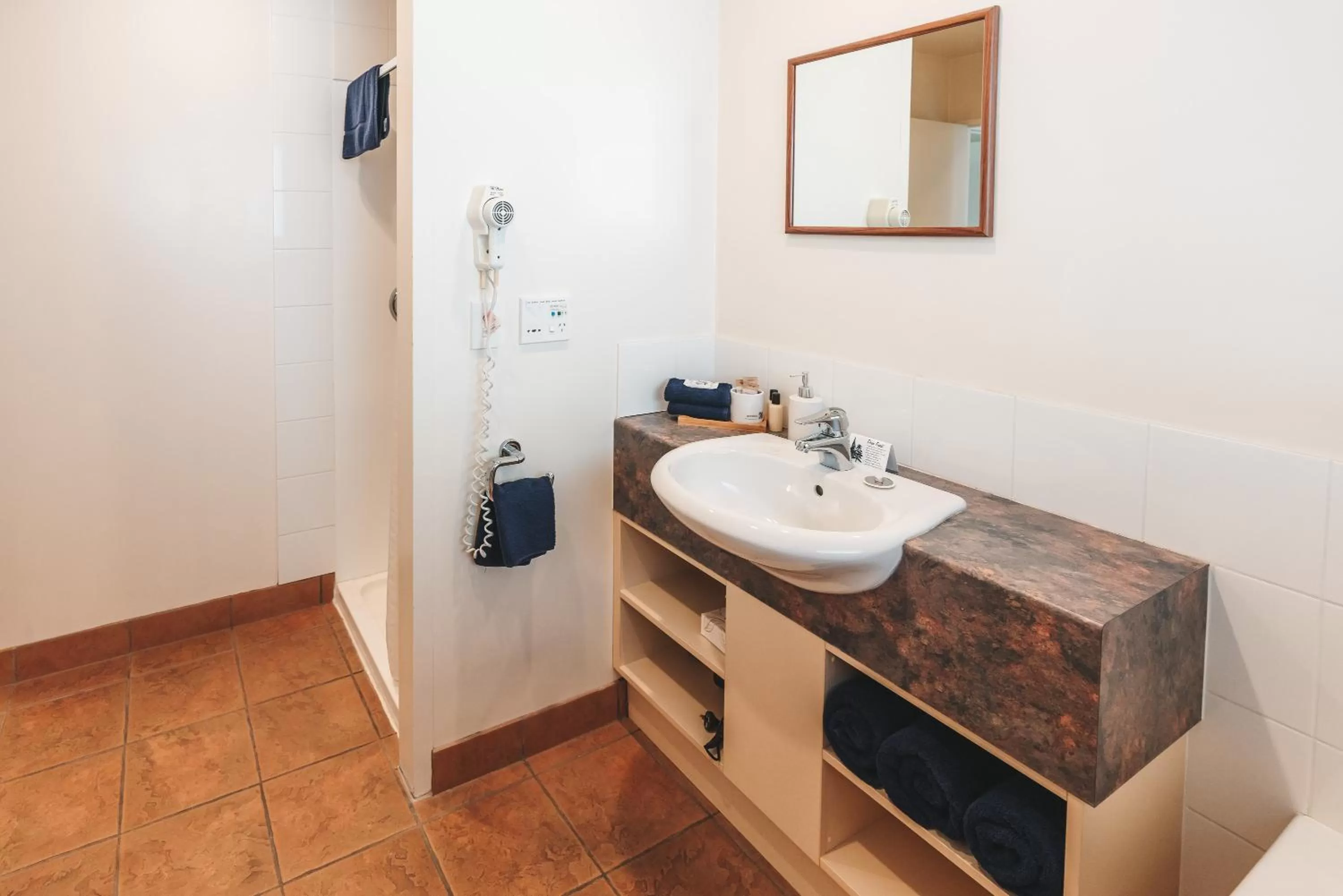 Bathroom in Blue Peaks Lodge