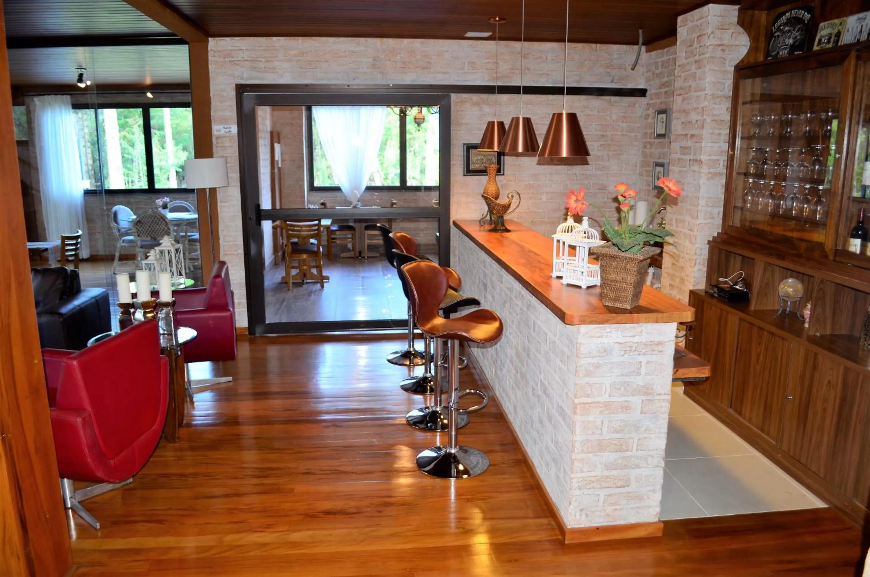 Living room in Pousada Toca Da Coruja